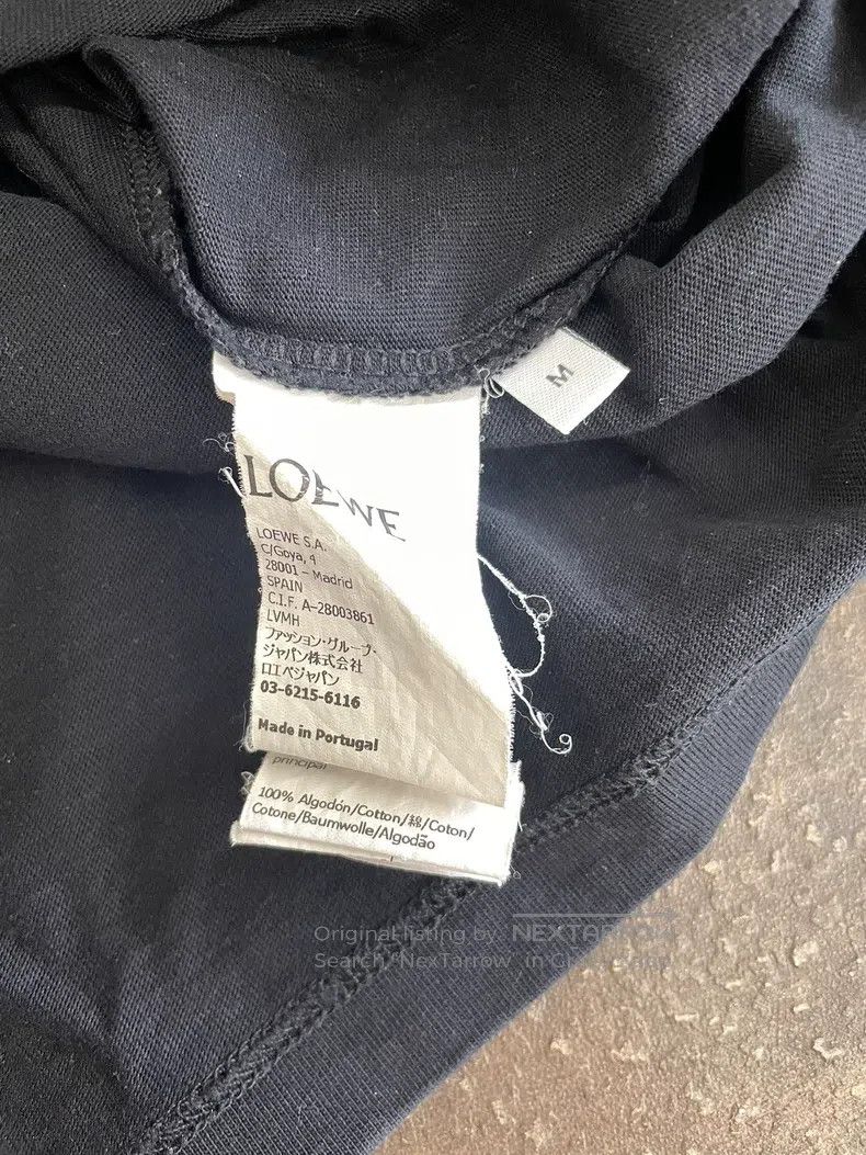 Loewe LOEWE SS24 black short-sleeve T-shirt, size M Size M / US 6-8 / IT 42-44 - 4 Thumbnail
