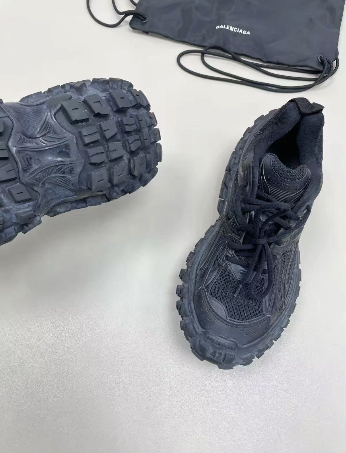 Balenciaga BALENCIAGA Vintage Dad Shoes / Tire Shoes J30 Size US 8.5 / EU 41-42 - 8 Thumbnail