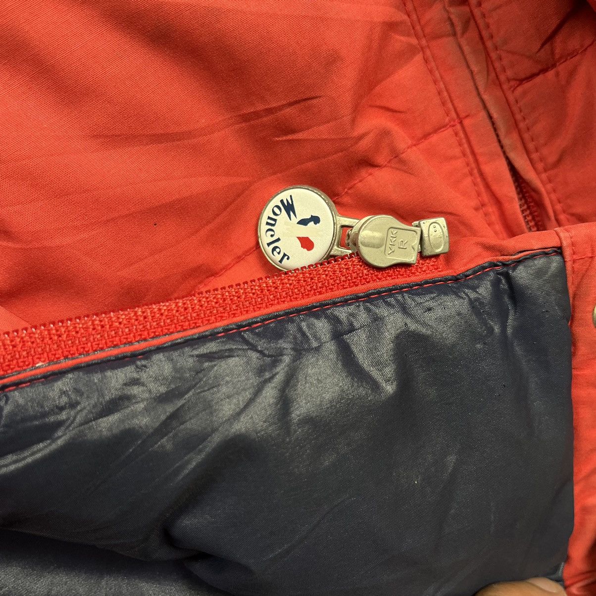 Asics × Moncler × Vintage Vintage 90s Moncler ski wear by assics down jacket Size US L / EU 52-54 / 3 - 8 Thumbnail