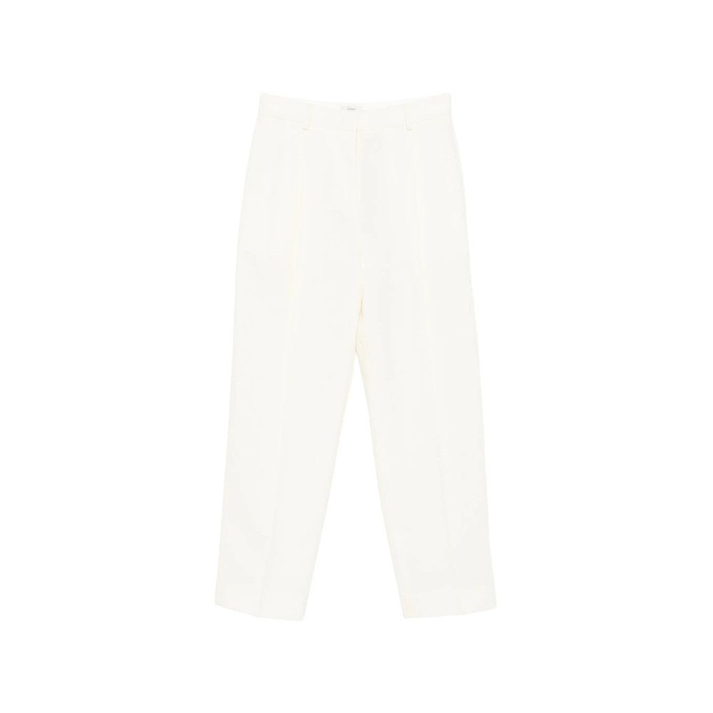 Toteme Toteme WHITE Trousers - Tailored Trousers Size 25" / US 0 / IT 36 - 1 Thumbnail