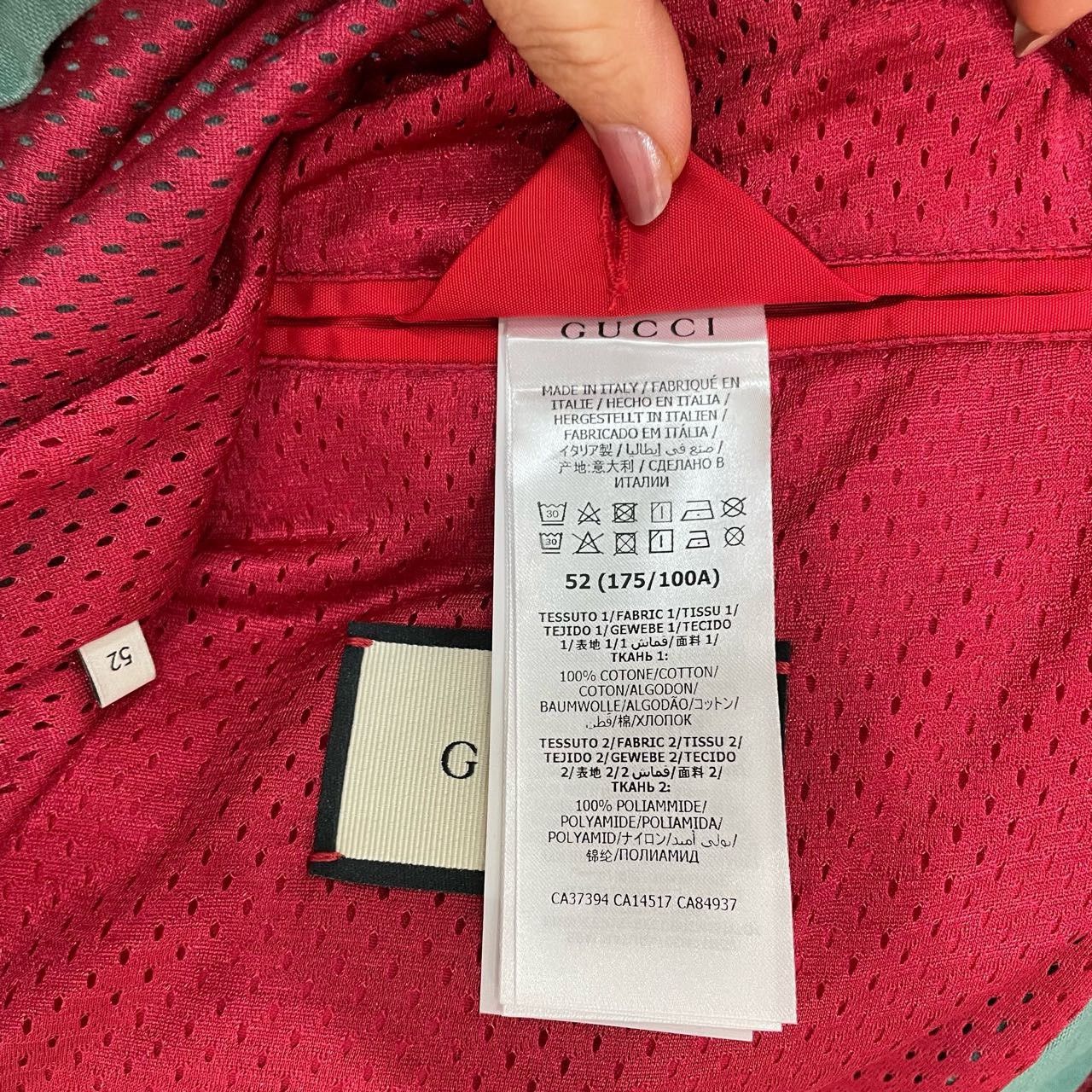 Gucci Gucci Red and green new jacket 2501-Nextarrow Size US L / EU 52-54 / 3 - 5 Thumbnail