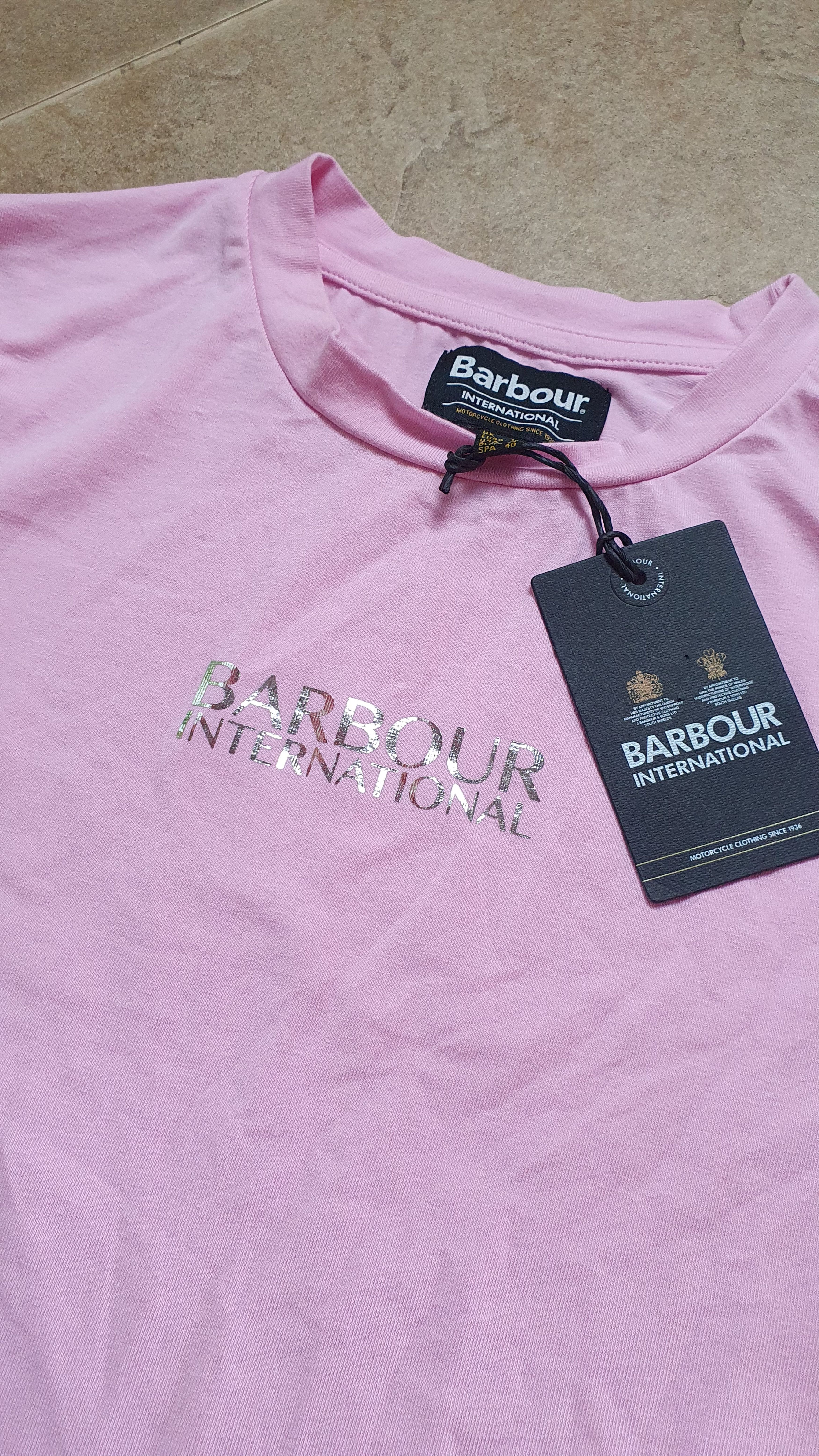 Barbour Rare Women's pink t-shirts Barbour top Vintage Size S Size S / US 4 / IT 40 - 11 Thumbnail