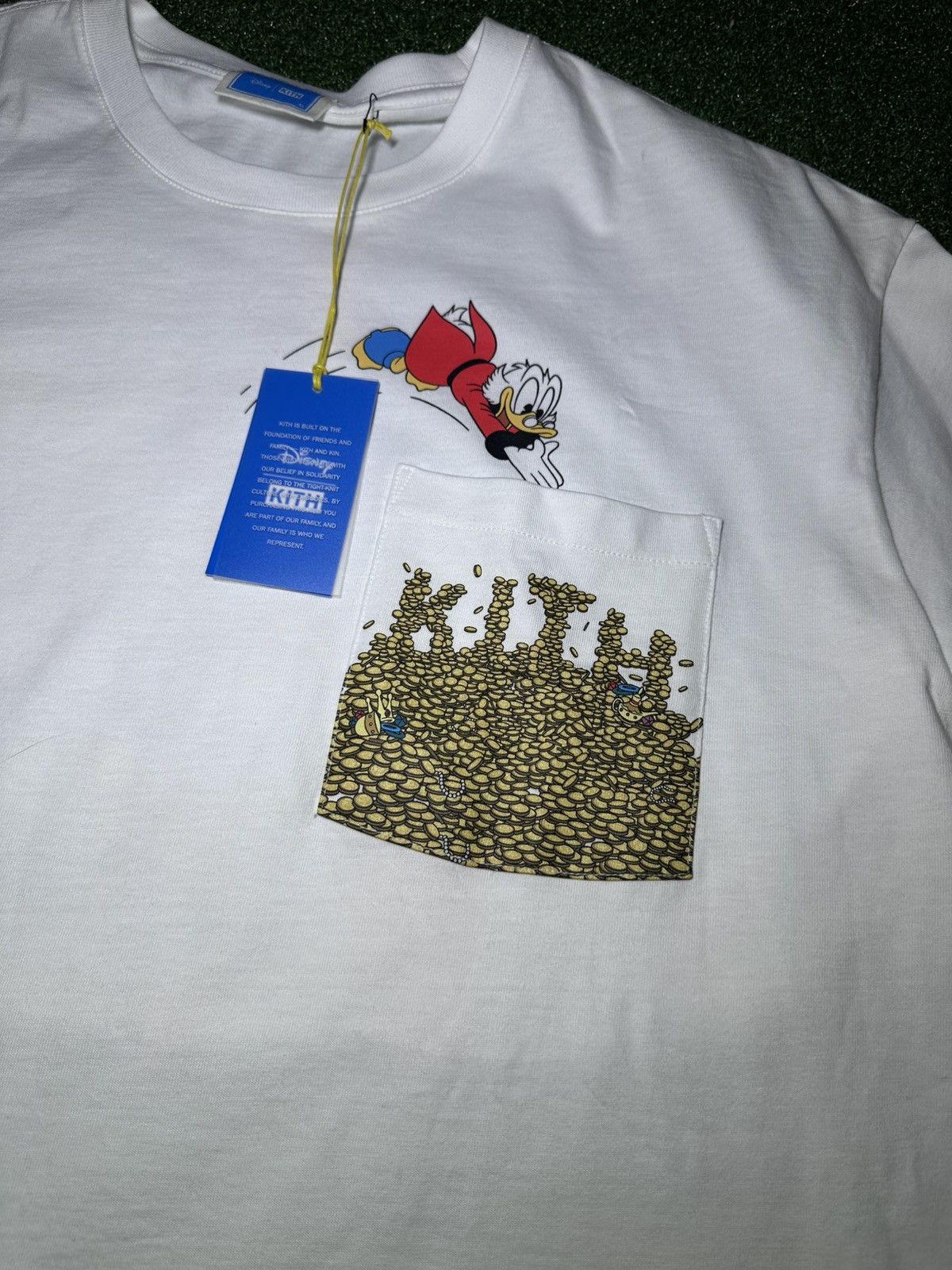 Disney × Kith Kith Disney Donald Duck Scrooge Coin Tee White Size US XL / EU 56 / 4 - 2 Thumbnail