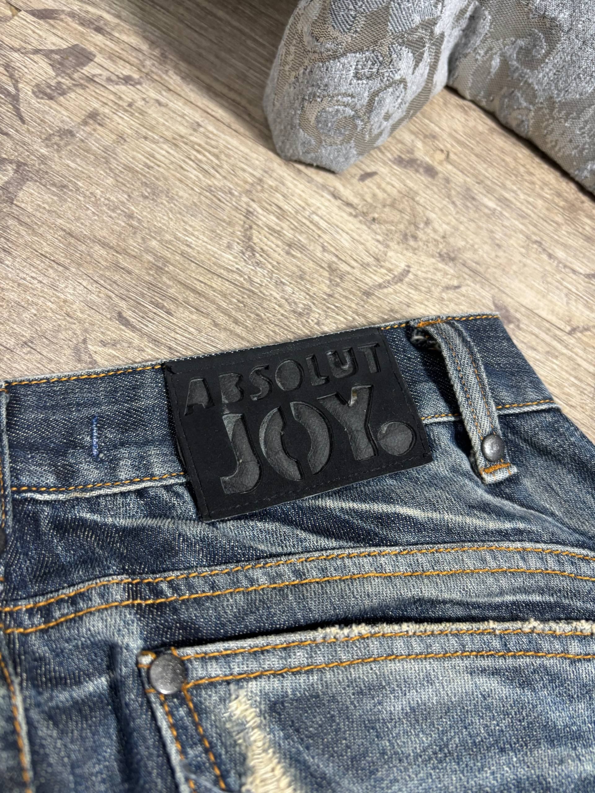 Absolut Joy Absolut Joy Fade Distressed Damage Jeans Sz 28 Size US 28 / EU 44 - 17 Thumbnail