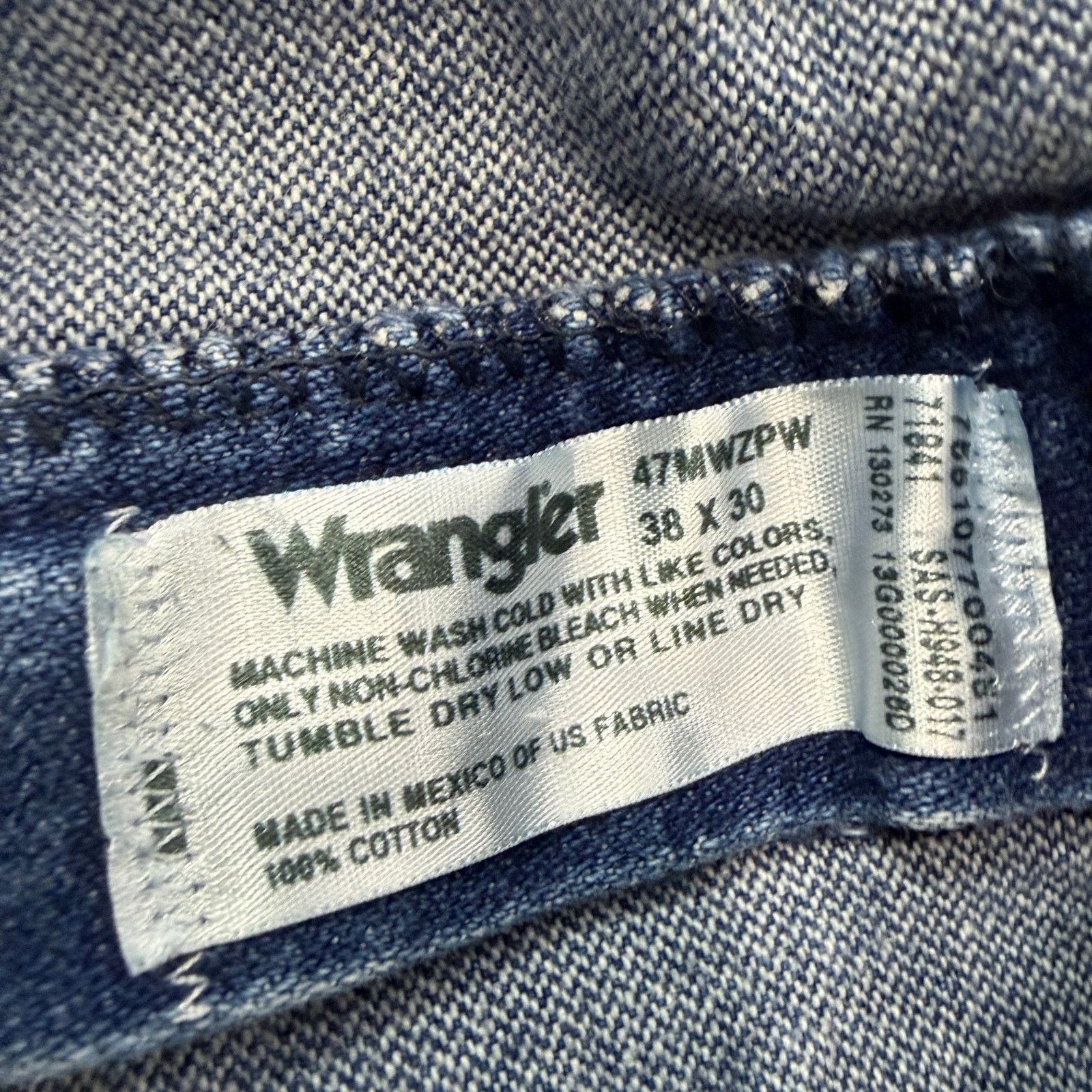 Wrangler Wrangler Premium Performance Cowboy Cut Regular Jeans 38x30 Size US 38 / EU 54 - 5 Thumbnail