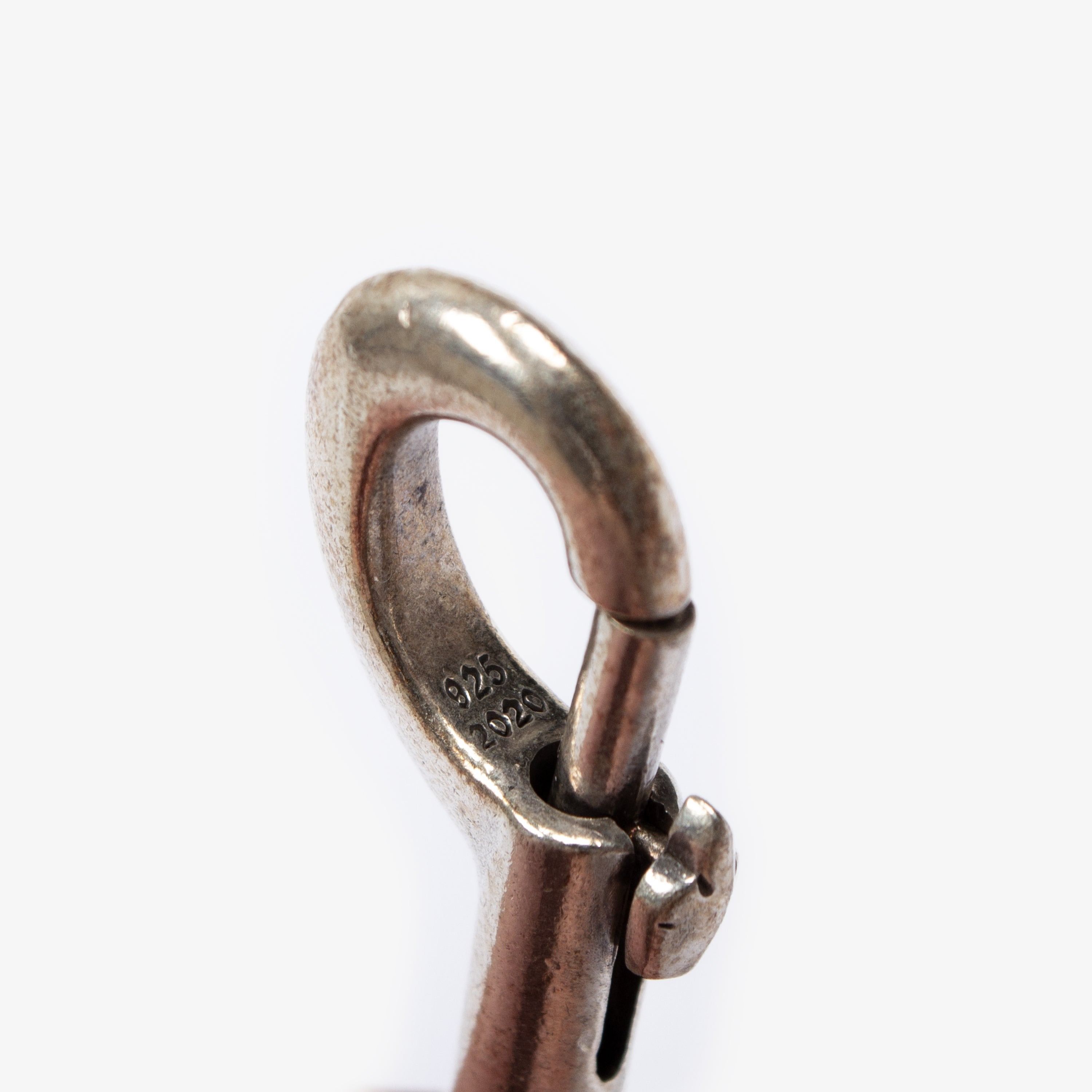 Chrome Hearts CHROME HEARTS DOUBLE FLEUR CLIP KEY RING Size ONE SIZE - 6 Thumbnail