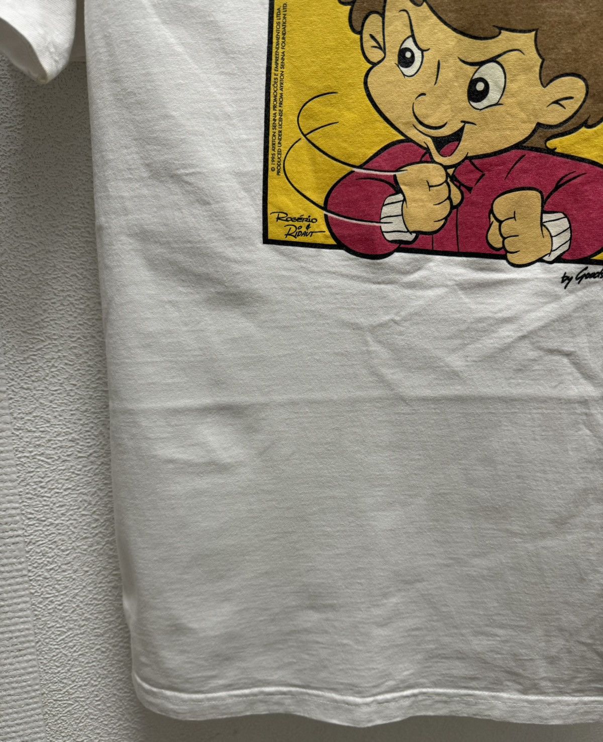 Formula 1 Ayrton Senna 1995 Senninha formula uno vintage t-shirt M sz Size US M / EU 48-50 / 2 - 4 Thumbnail