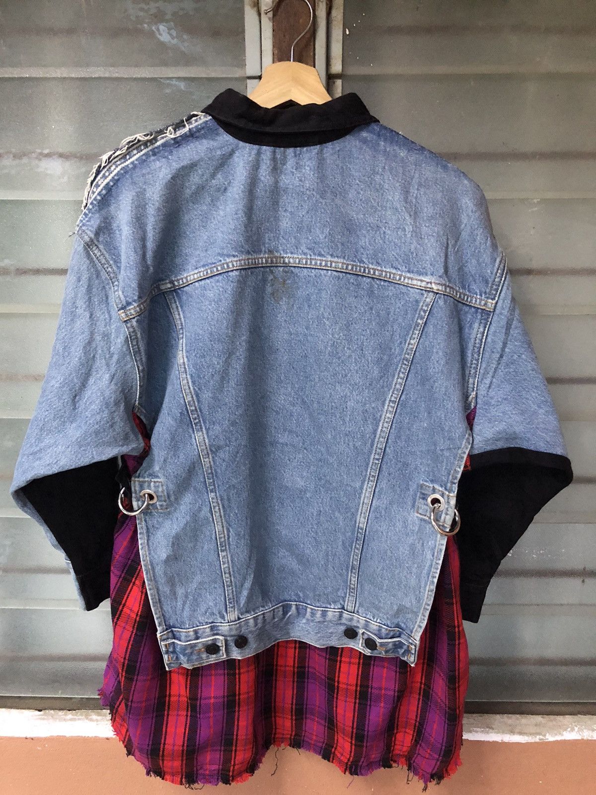 Diesel Diesel De-Lifie Denim Docking Mini Dress Women’s Jacket Punk Size XXS / US 00 / IT 34 - 8 Thumbnail