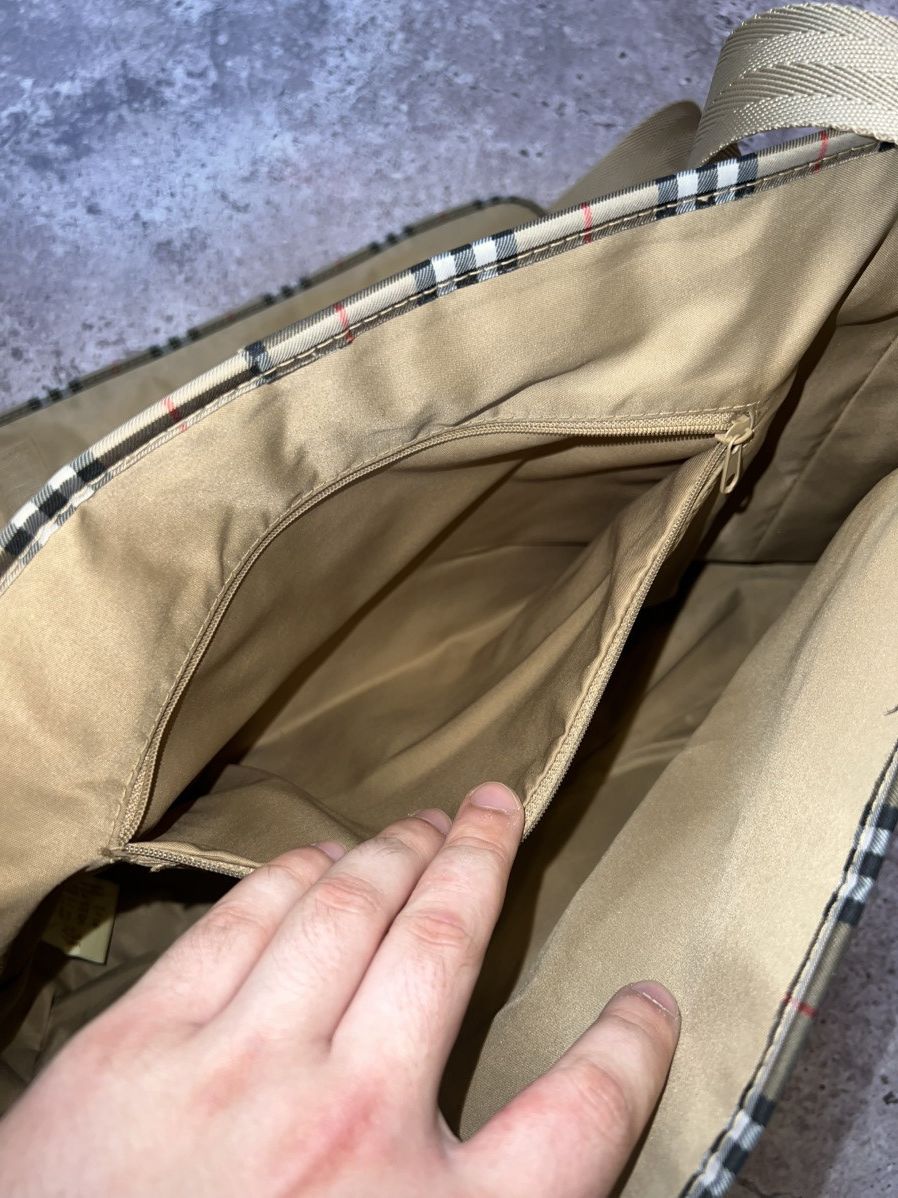Burberry Burberry Bag Vintage Nova Check London Casual Streetwear Y2k Size ONE SIZE - 7 Thumbnail