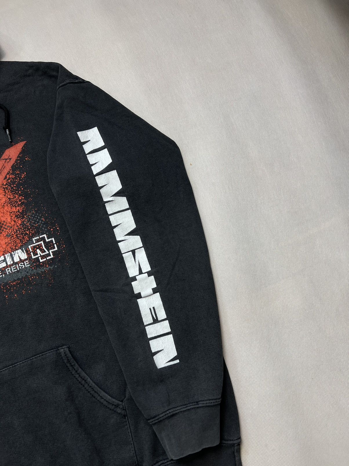 Band Tees × Vintage Hoodie Rammstein vintage 90’s black Size US XL / EU 56 / 4 - 2 Thumbnail