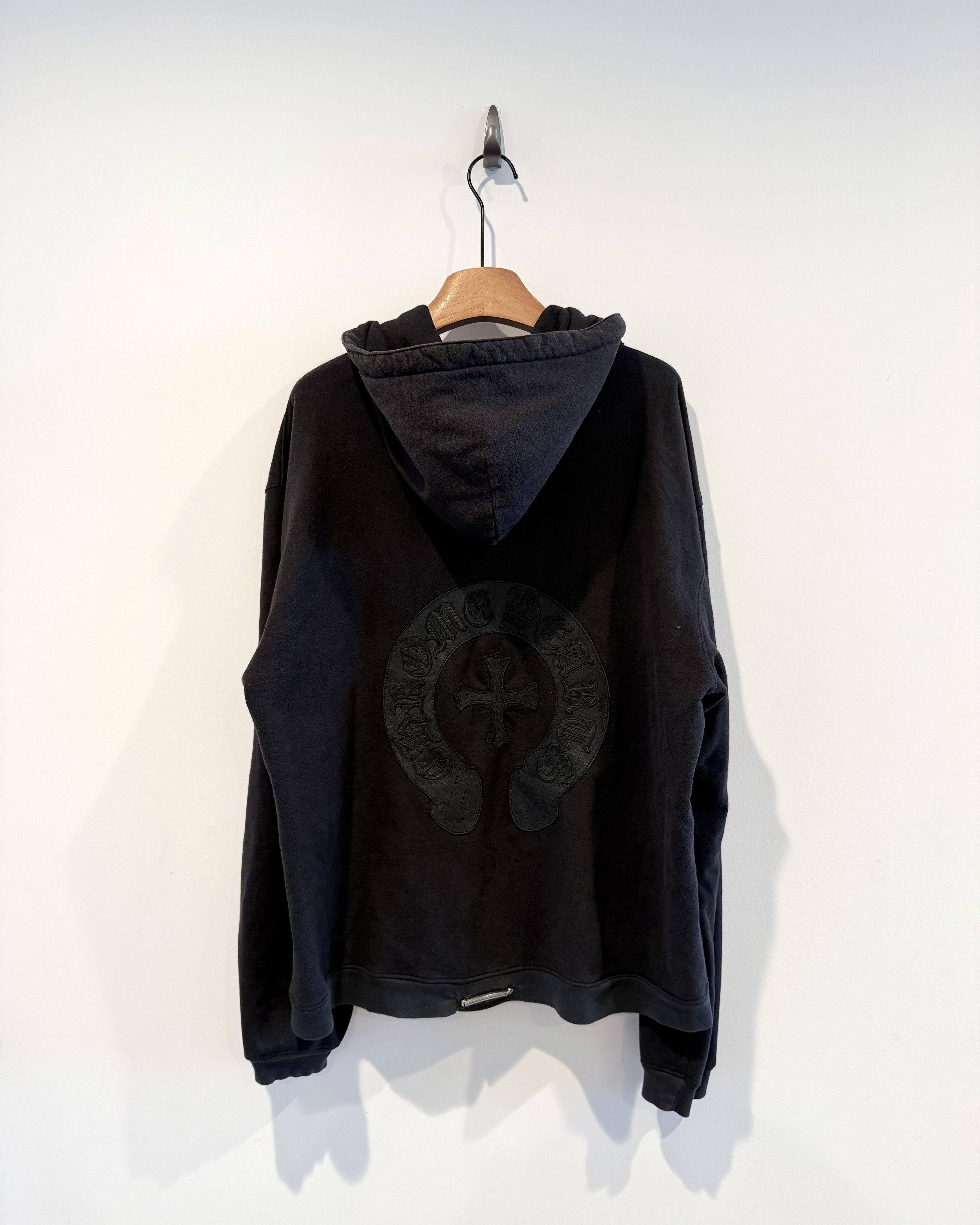 Chrome Hearts Vintage 90s Chrome Hearts Floral Horseshoe Zip-Up