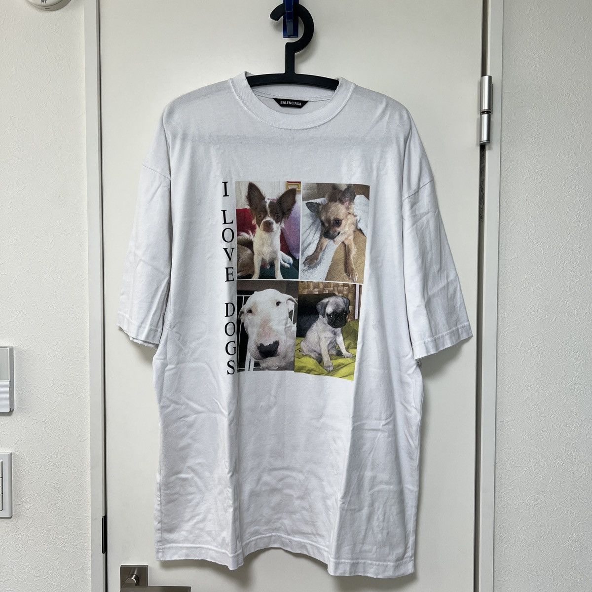 Balenciaga Balenciaga I Love Dogs Tee Size US XS / EU 42 / 0 - 2 Thumbnail