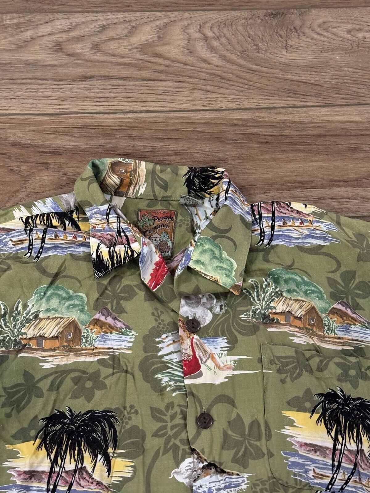 Pineapple Connection Vintage Hawaiian Pineapple Connection Button Up Size US M / EU 48-50 / 2 - 4 Thumbnail