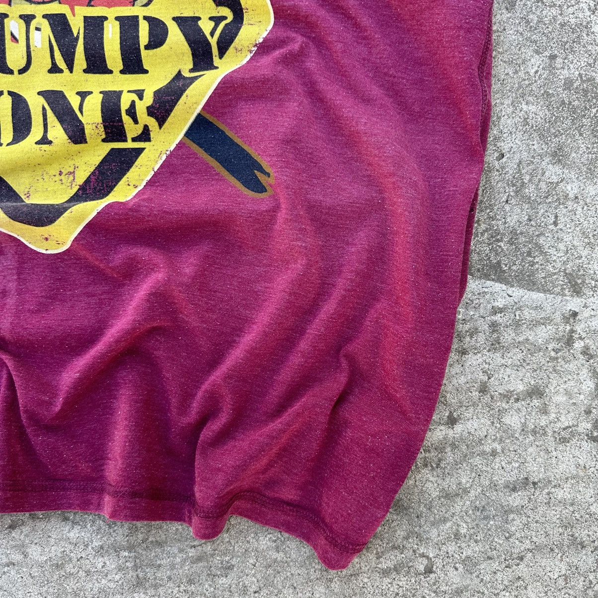 Cartoon Network × Vintage Vintage Grumpy Zone T-shirts Big Logo Trashed Style USA 00s Size US L / EU 52-54 / 3 - 5 Thumbnail