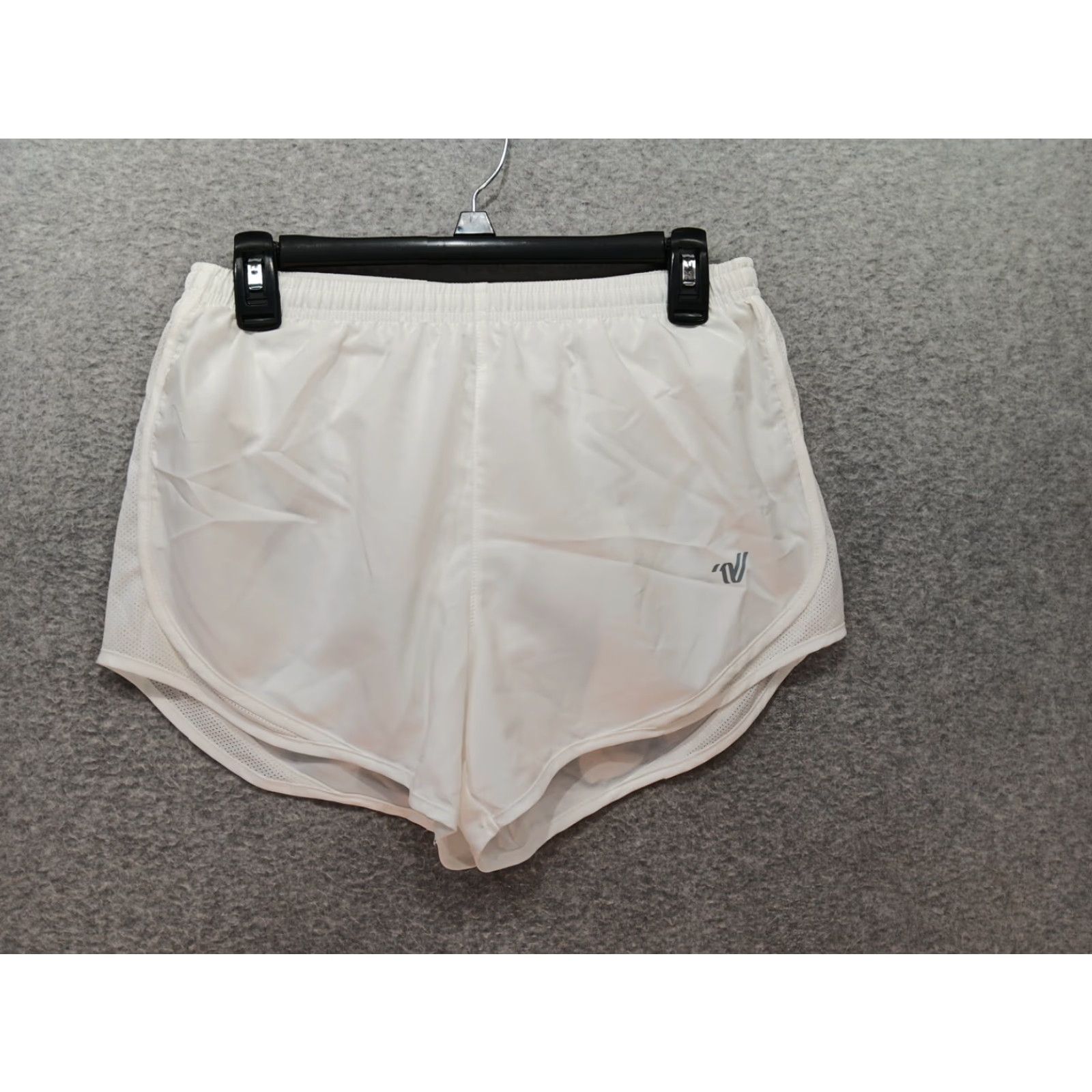 ESPIRIT NEW Varsity Spirit Shorts Womens M White Built In Brief Cheerleading Dance Short Size 32" / US 10 / IT 46 - 2 Thumbnail