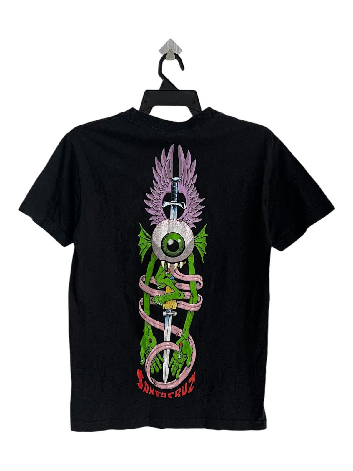 Powell Peralta × Santa Cruz Skateboards × Vintage Vintage Y2K Santa Cruz Jim Phillips Powell Pro Skater Shirt Size US S / EU 44-46 / 1 - 4 Thumbnail