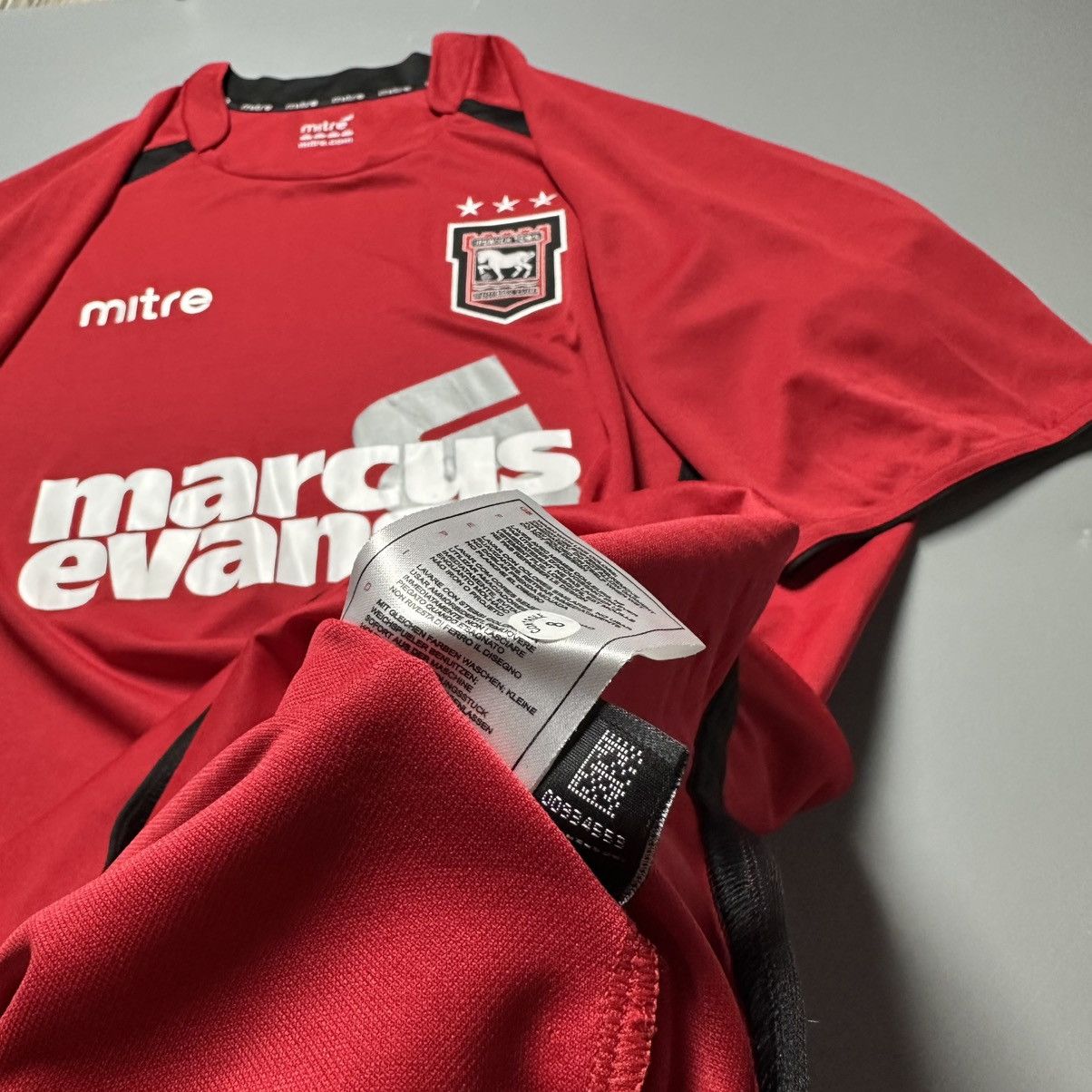Vintage IPSWICH MITRE 2008/2010 FOOTBALL AWAY JERSEY #21 CAMPO Size US XXL / EU 58 / 5 - 10 Thumbnail