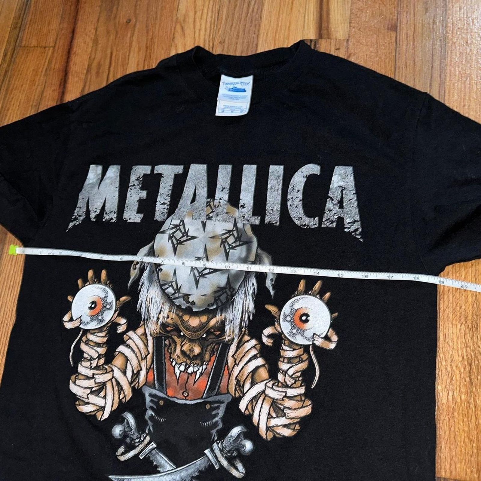 Band Tees × Metallica Vintage 2000s Metallica Pushead Collab Artist Band Tee sz M Size US M / EU 48-50 / 2 - 6 Thumbnail