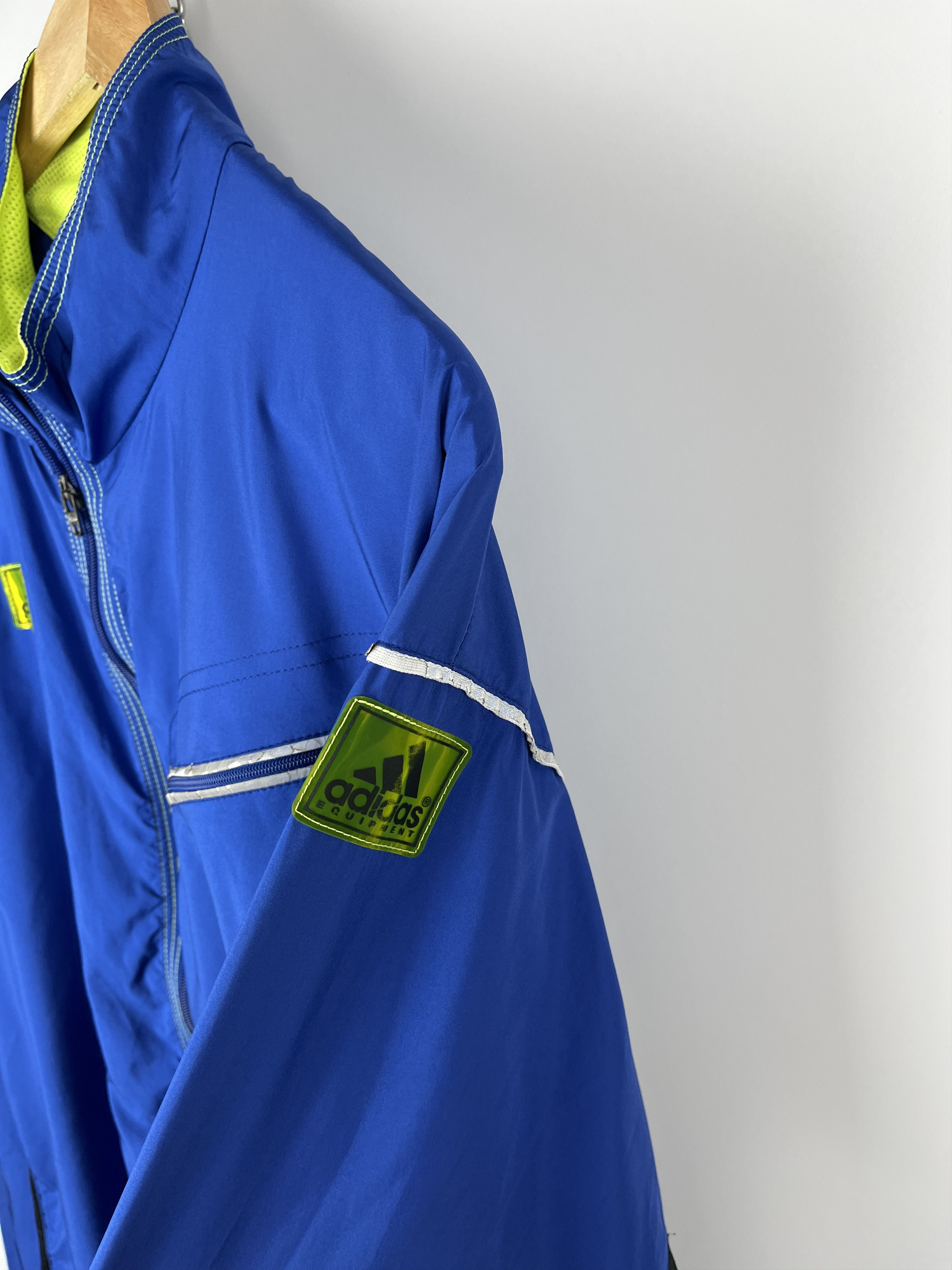 Adidas 90's Adidas Equipment Vintage Big Logo Back Light Jacket Size US M / EU 48-50 / 2 - 7 Thumbnail