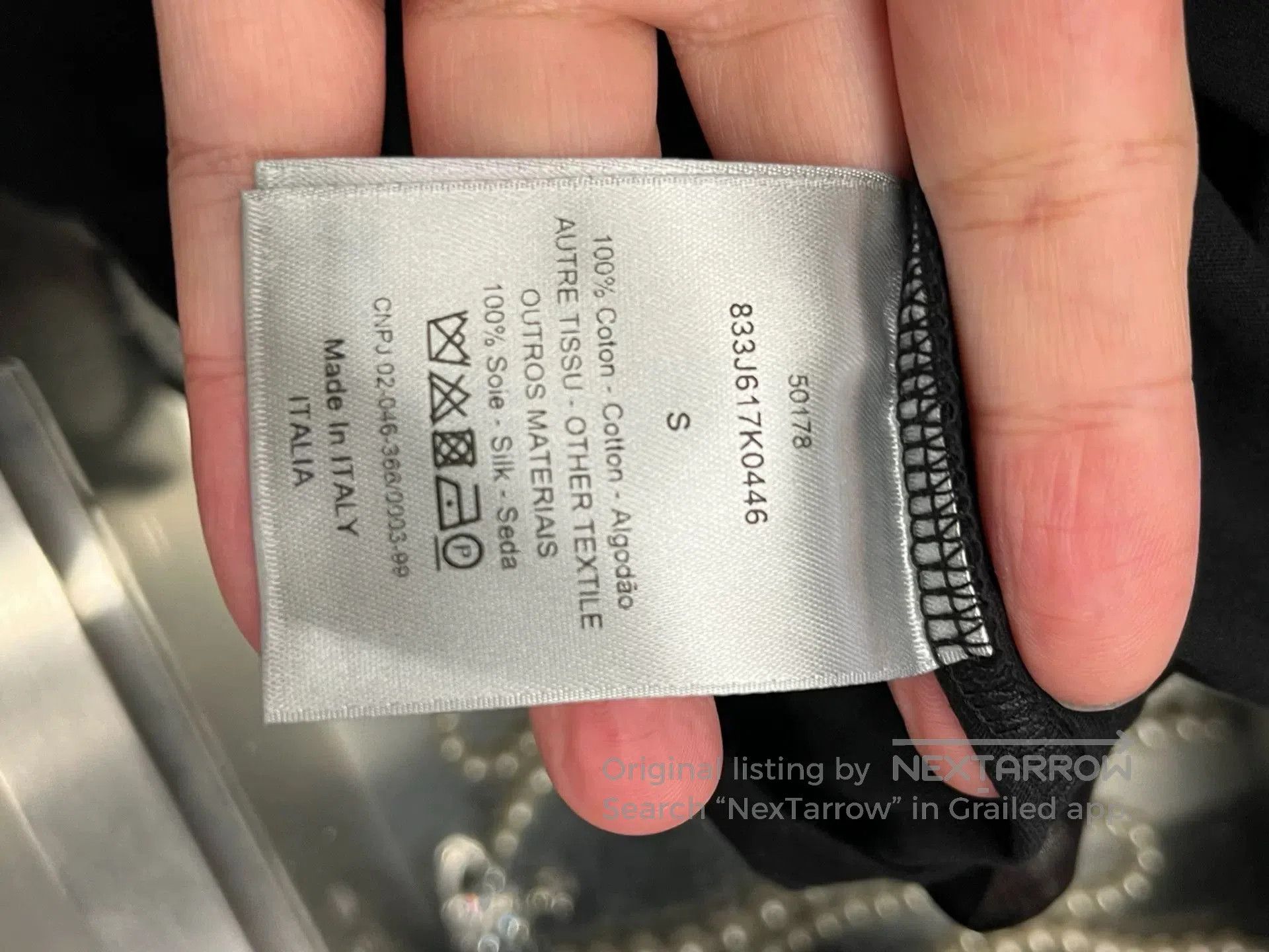 Dior Dior Bee Black Red Short Sleeve. Size S / US 4 / IT 40 - 6 Thumbnail