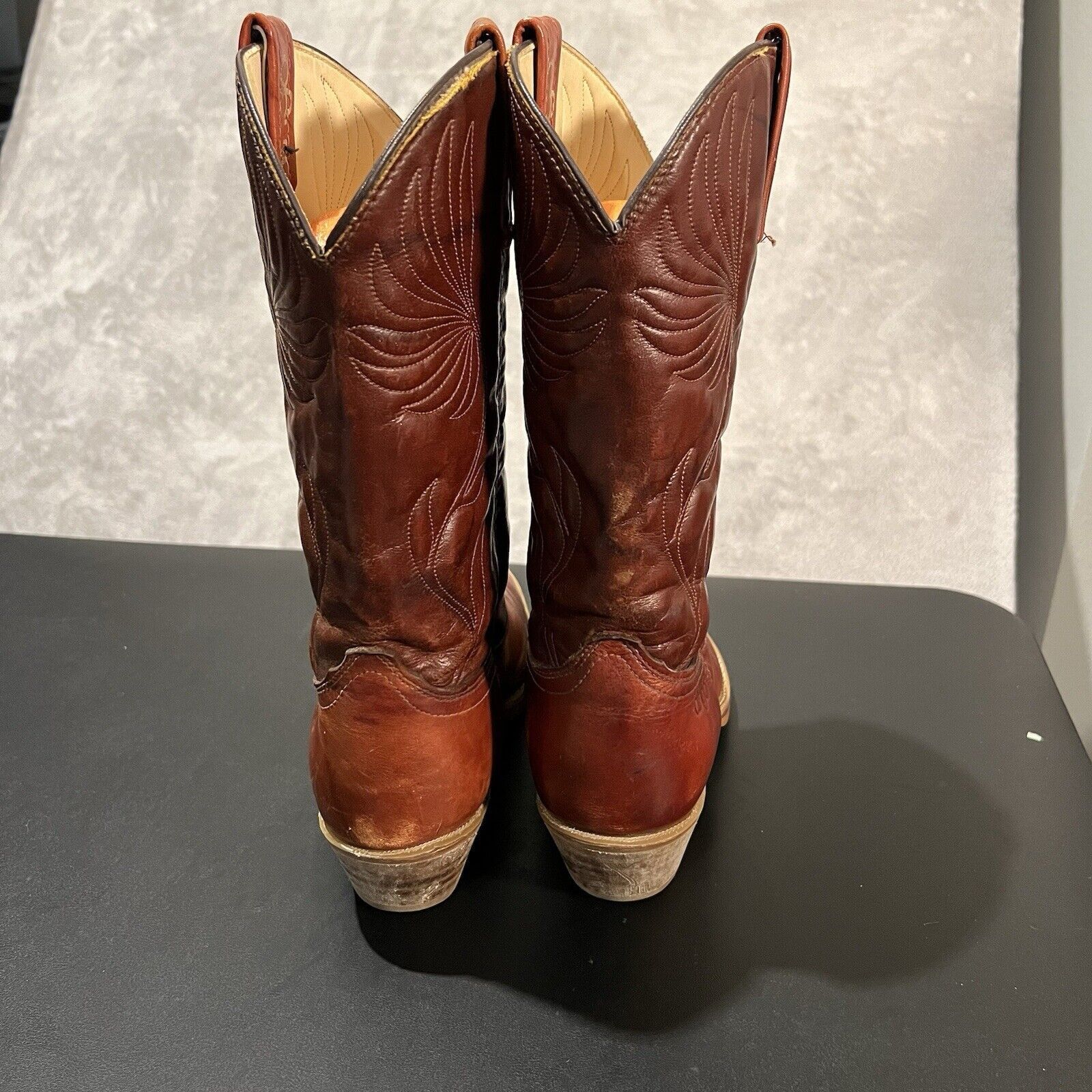 Dingo1969 Vintage Dingo ACME Cowboy Boots 10.5 Extra Wide Red Boots Size US 10.5 / EU 43-44 - 6 Thumbnail