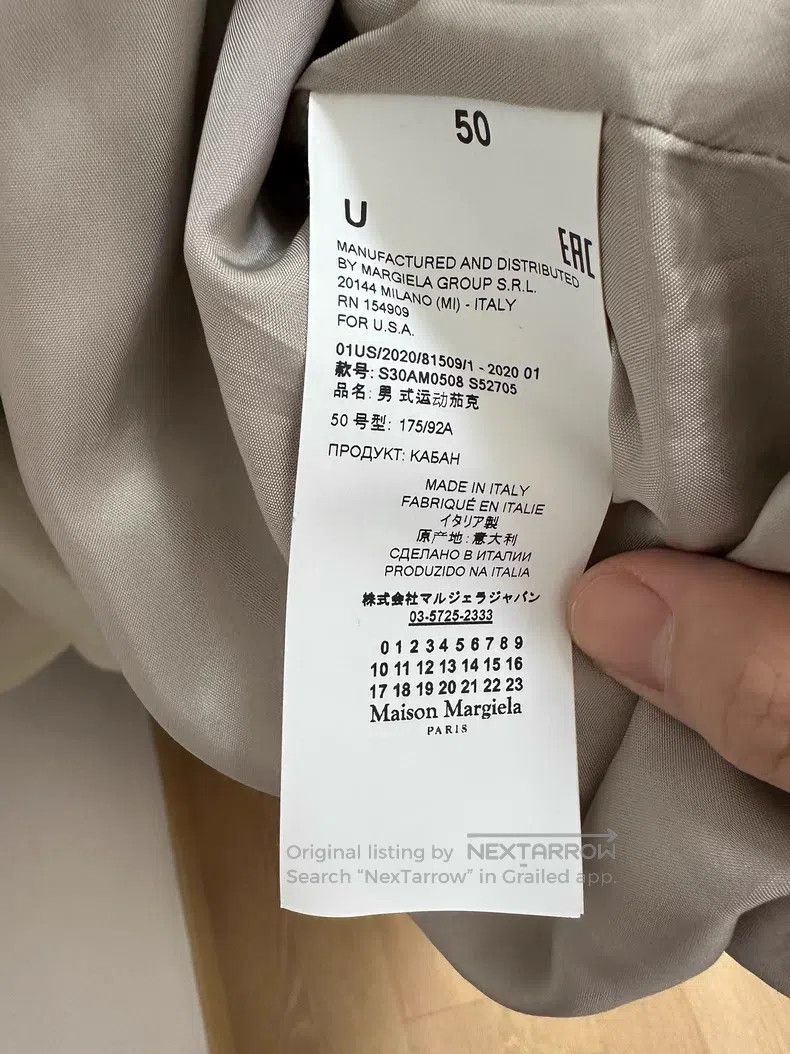 Maison Margiela Maison Margiela White jacket Size US M / EU 48-50 / 2 - 5 Thumbnail