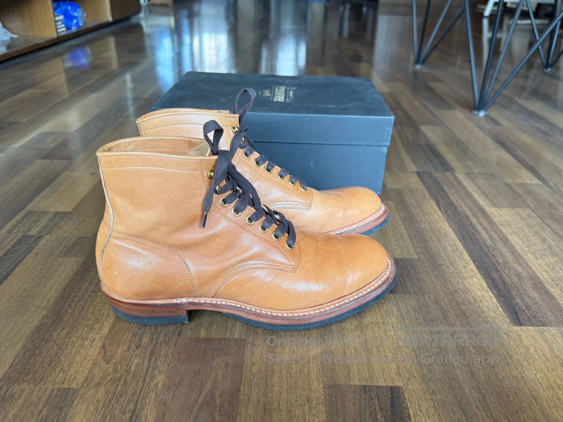 Y'2 Leather Y'2 Leather Horsehide Work Boots. Size US 8 / EU 41 - 3 Thumbnail