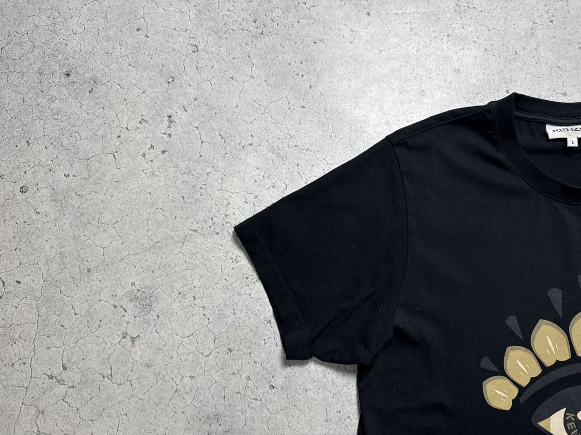 Kenzo Kenzo Paris Eye Big Logo Black T-Shirt Size L Size US L / EU 52-54 / 3 - 3 Thumbnail