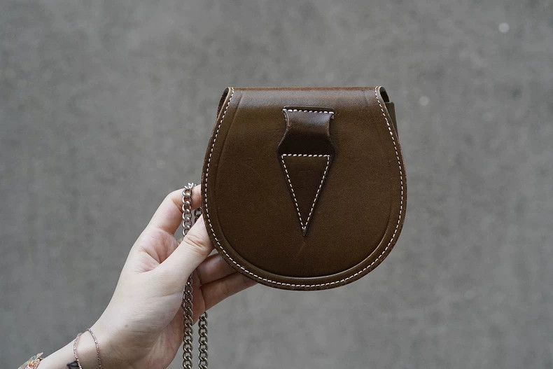 Kenzo KENZO size os Brown calfskin mini waist bag Size ONE SIZE - 8 Thumbnail