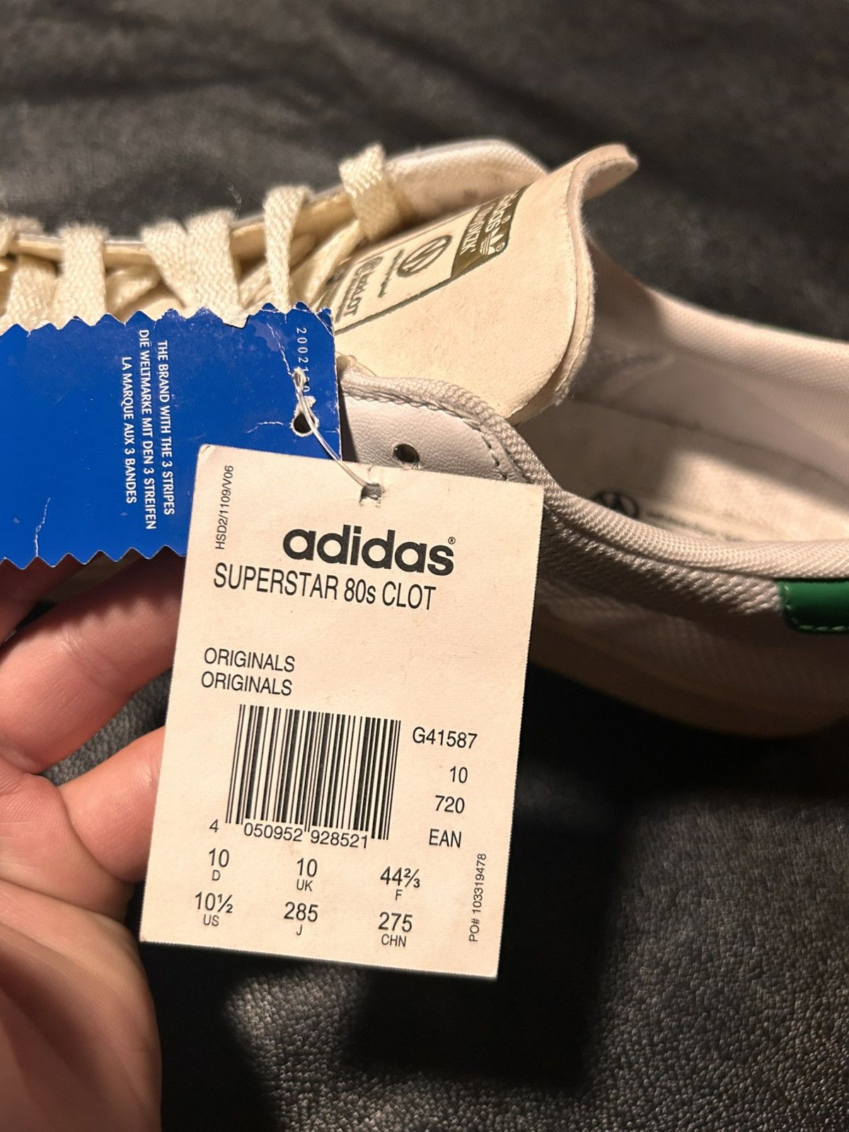 Adidas × CLOT Adidas Clot x ObyO Kazuki x Superstar 80 kzkLOT (Size 10.5) Size US 10.5 / EU 43-44 - 3 Thumbnail