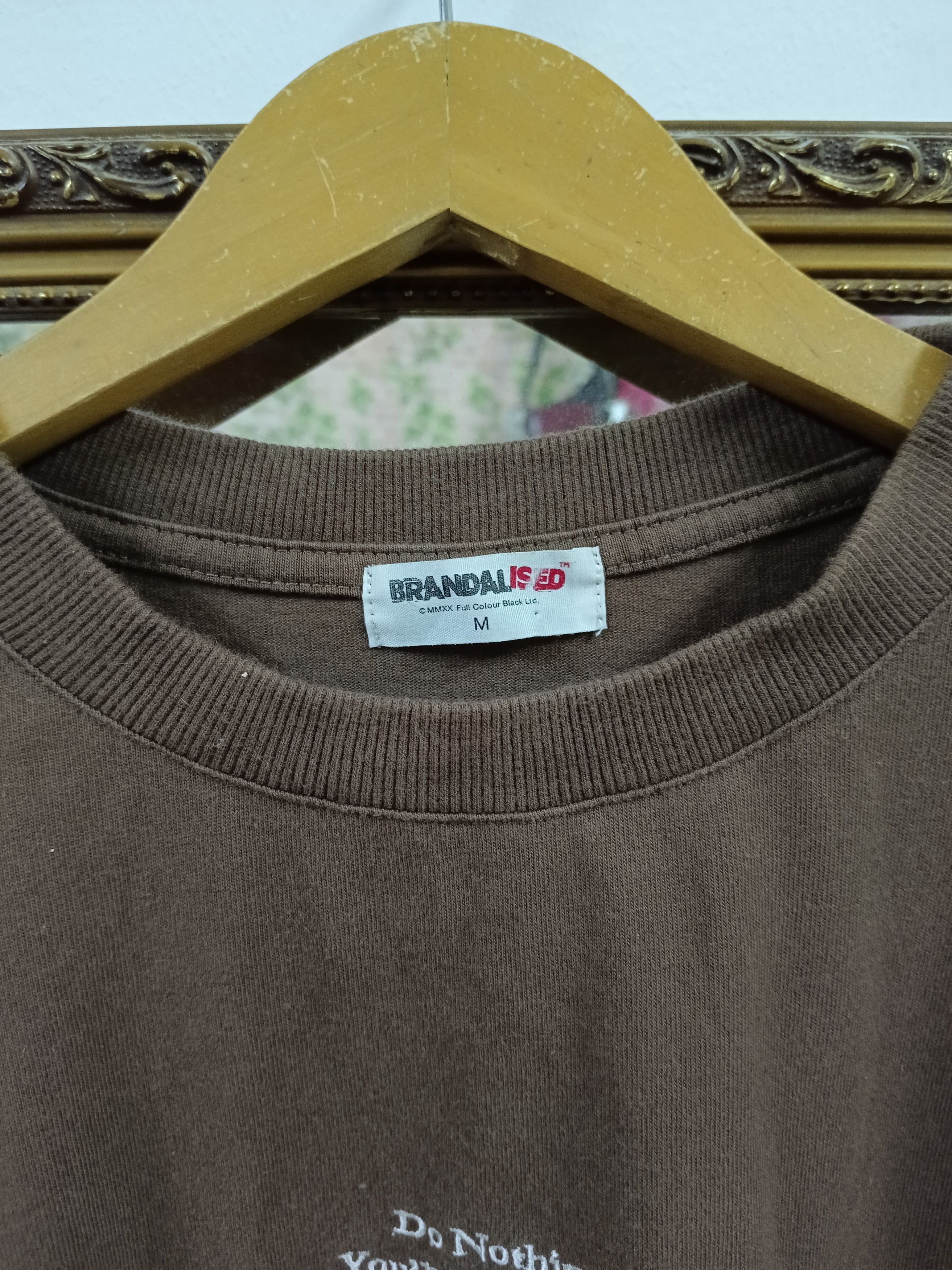 Japanese Brand BRANDALISED DO NOTHING YOU'LL LIVE LONGER Size US M / EU 48-50 / 2 - 6 Thumbnail