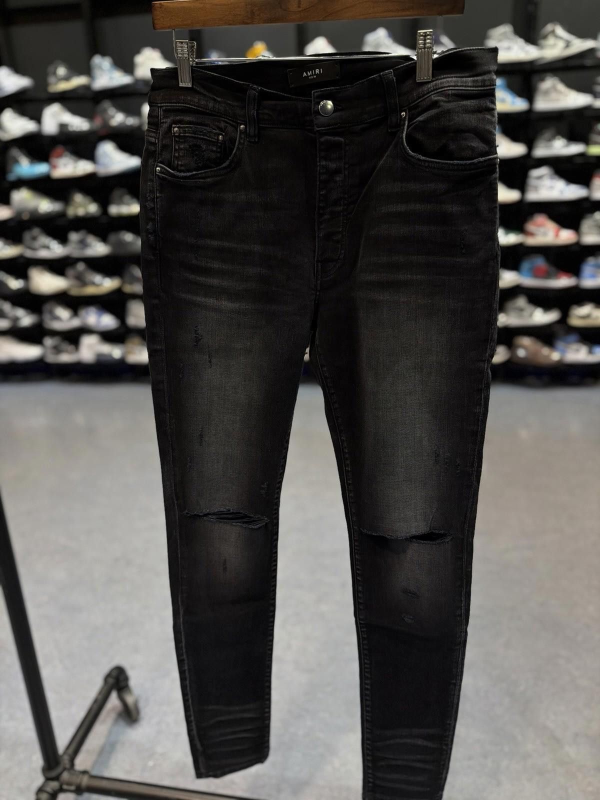 Amiri Size 34 - Amiri Slash Black Jeans 100% Authentic NEW Size US 33 - 2 Thumbnail