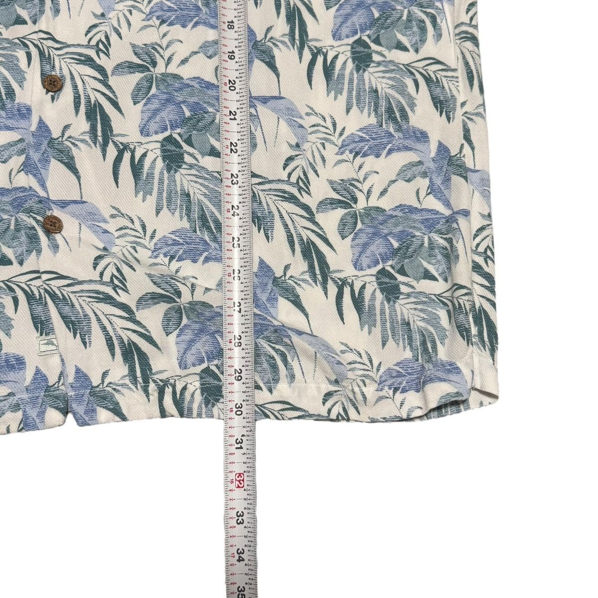 Tommy Bahama Tommy Bahama Floral Print Loop Collar Casual Shirt XL Size US XL / EU 56 / 4 - 7 Thumbnail