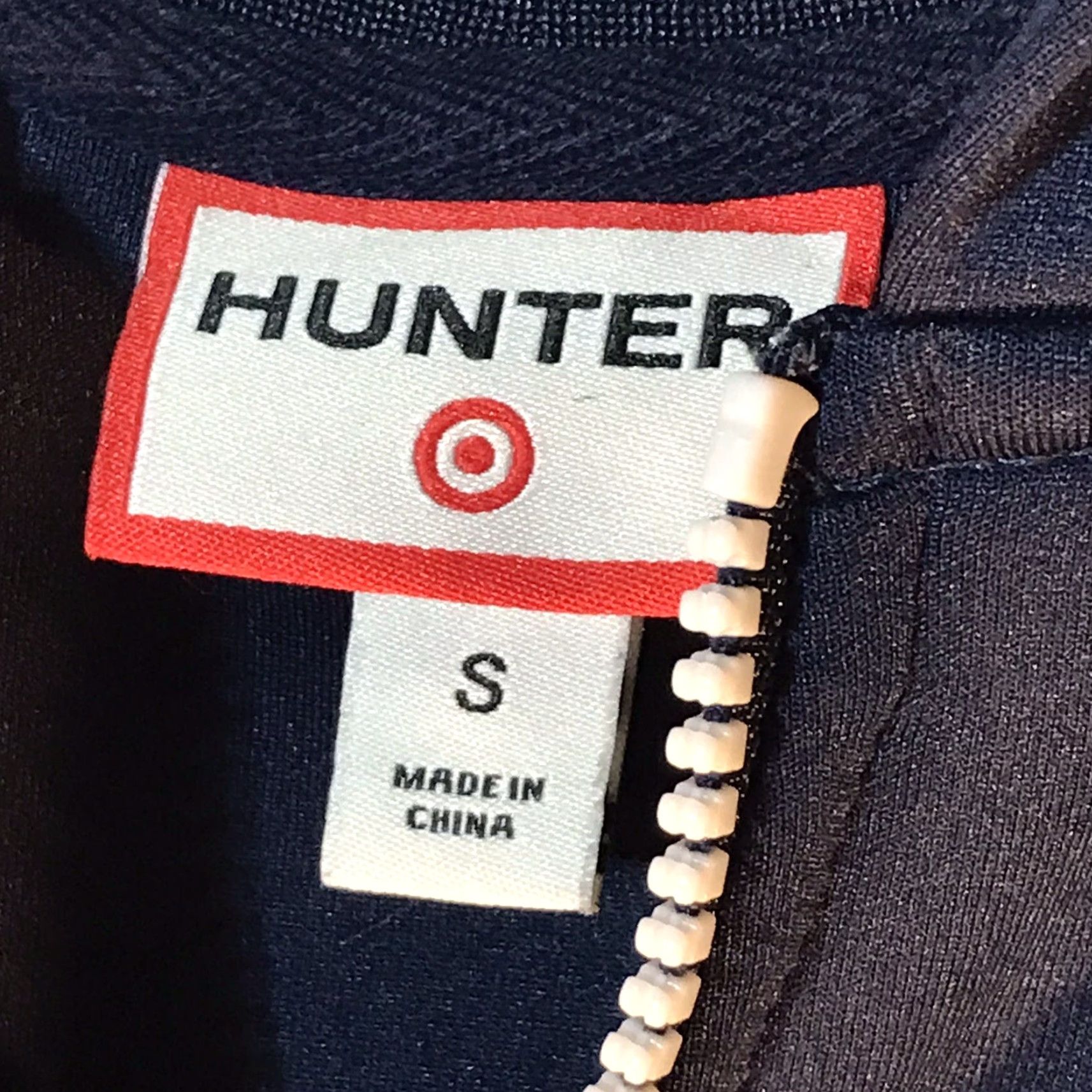 Hunter Hunter Women’s Navy Zip Sleeveless Hoodie Dress at Knee Summer Casual Jacket S Size S / US 4 / IT 40 - 3 Thumbnail