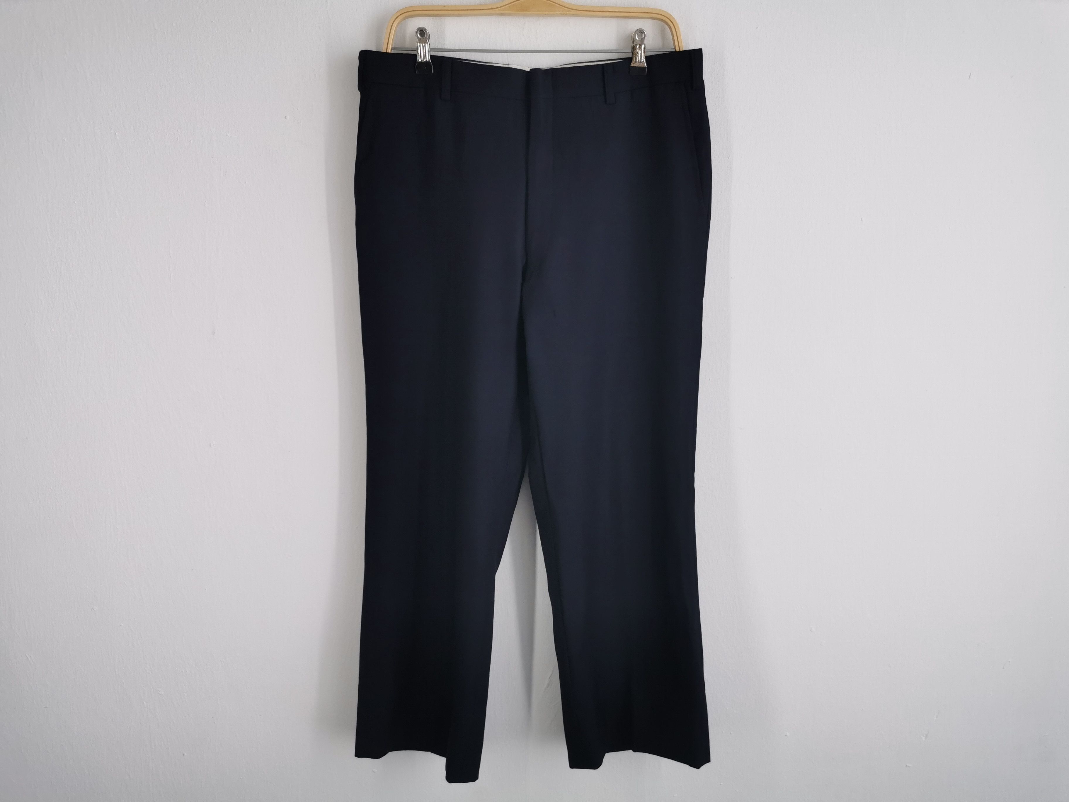 Burberry Vintage 80's Burberry's Wool Pants Size 35 Size US 35 - 2 Thumbnail