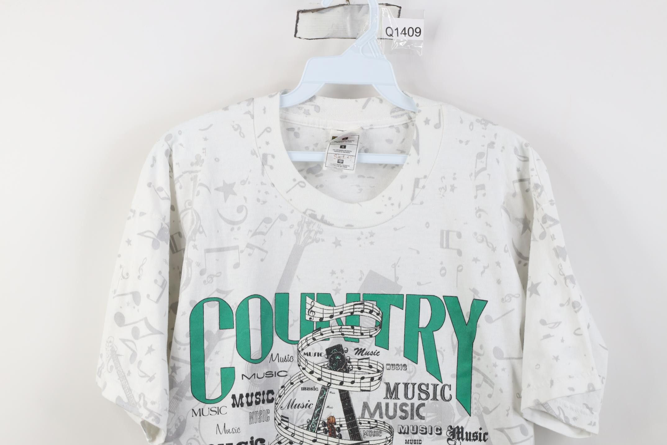 Vintage Vintage 90s Branson Country Music All Short Sleeve T-Shirt Size L / US 10 / IT 46 - 2 Thumbnail