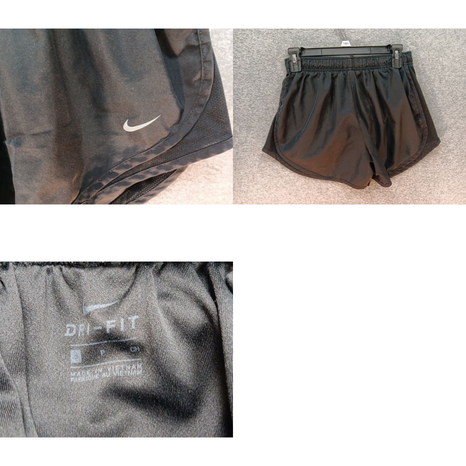 Nike Nike Athletic Dri Fit Tempo Running Shorts Womens S Black Size 28" / US 6 / IT 42 - 8 Thumbnail
