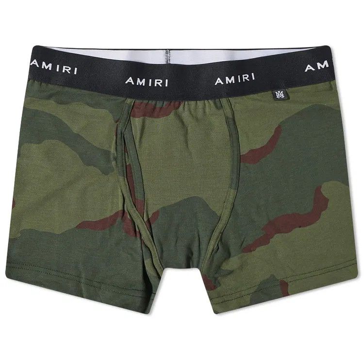 Amiri o1gr1nt0325 Size: XS / Waistband Camo Boxer in Orange/Black Size ONE SIZE - 1 Thumbnail