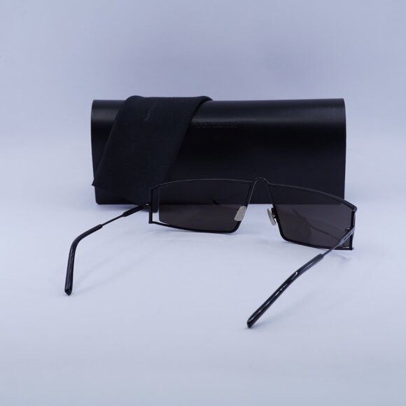Saint Laurent Paris 🕶️ New Saint Laurent SL606 001 Black Sunglasses Size ONE SIZE - 11 Thumbnail