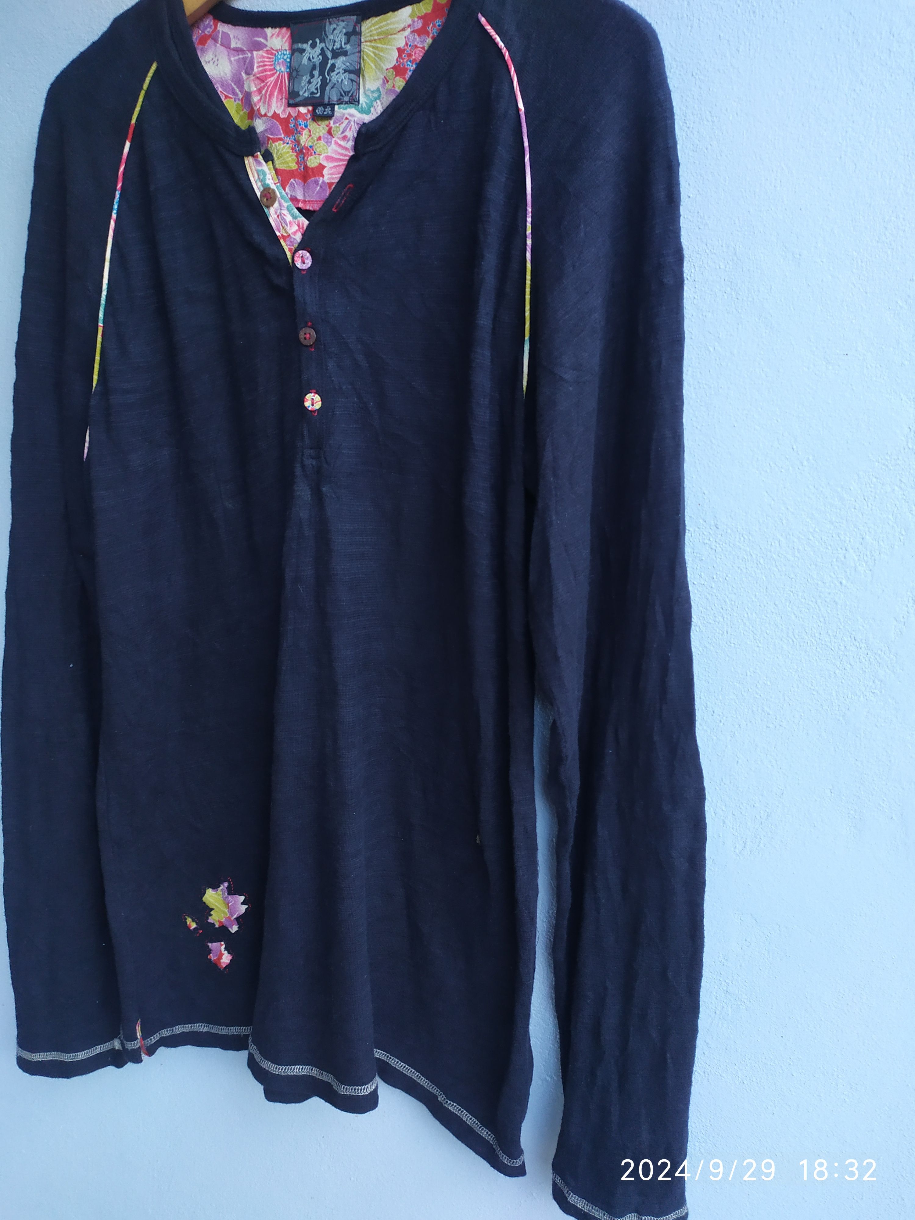 If Six Was Nine × Japanese Brand × Le Grande Bleu (L.G.B.) Japanese brand dauble Layered Long Sleve ifsix Lgb Size US XL / EU 56 / 4 - 7 Thumbnail