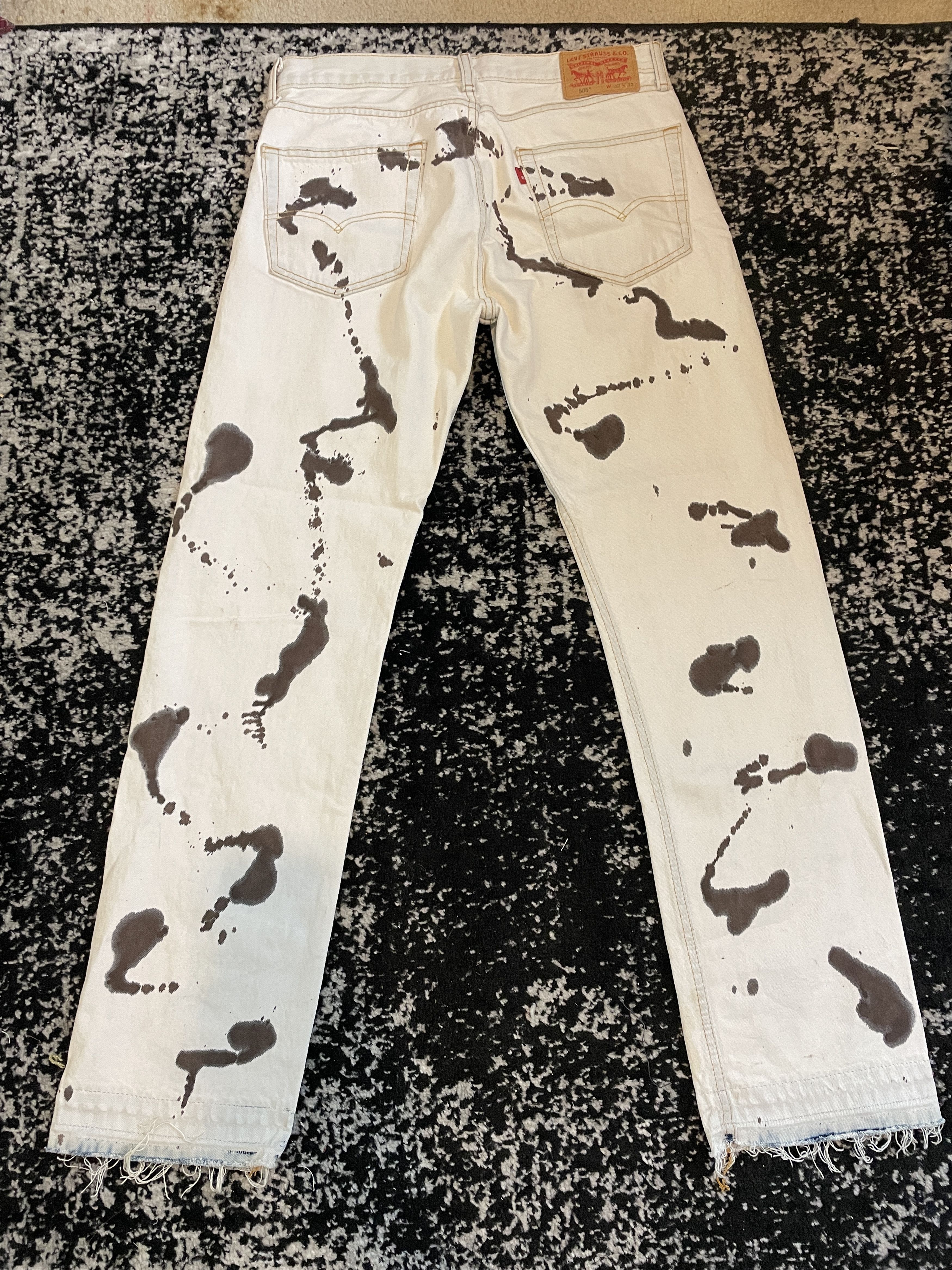 Levi's × basketcase gallery Bleached and Dyed Size US 32 / EU 48 - 4 Thumbnail