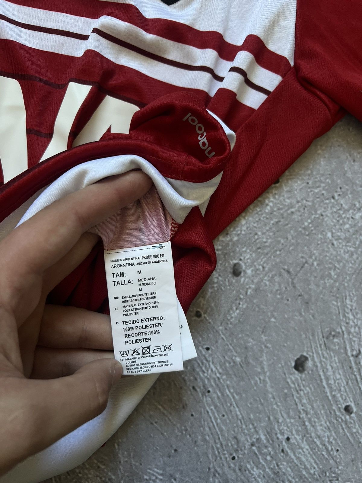 Adidas River Plate 2016 Away Football Shirt Size M, Adidas Size US M / EU 48-50 / 2 - 12 Thumbnail