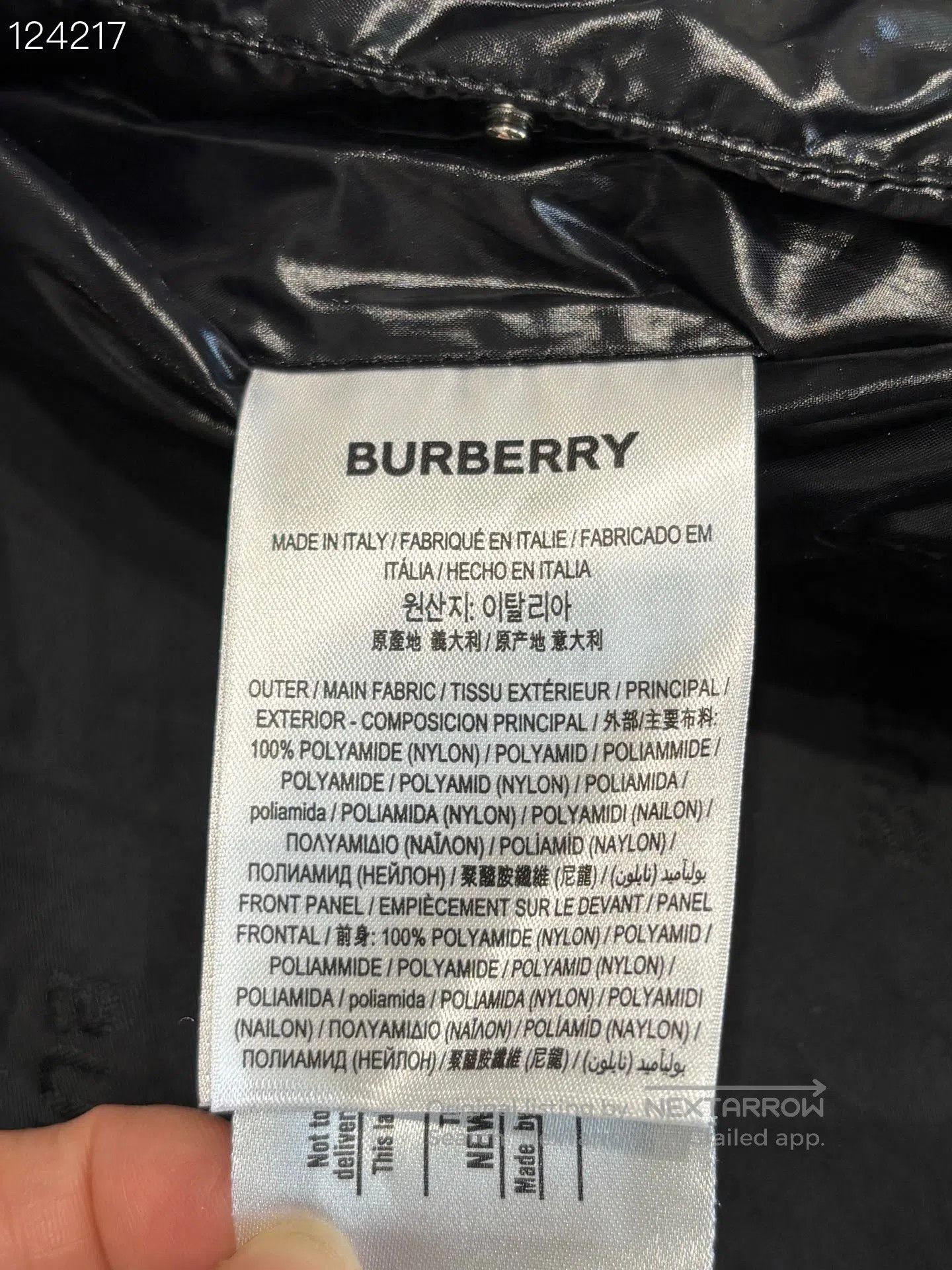 Burberry Burberry Black Logo Long Coat M. Size US M / EU 48-50 / 2 - 4 Thumbnail