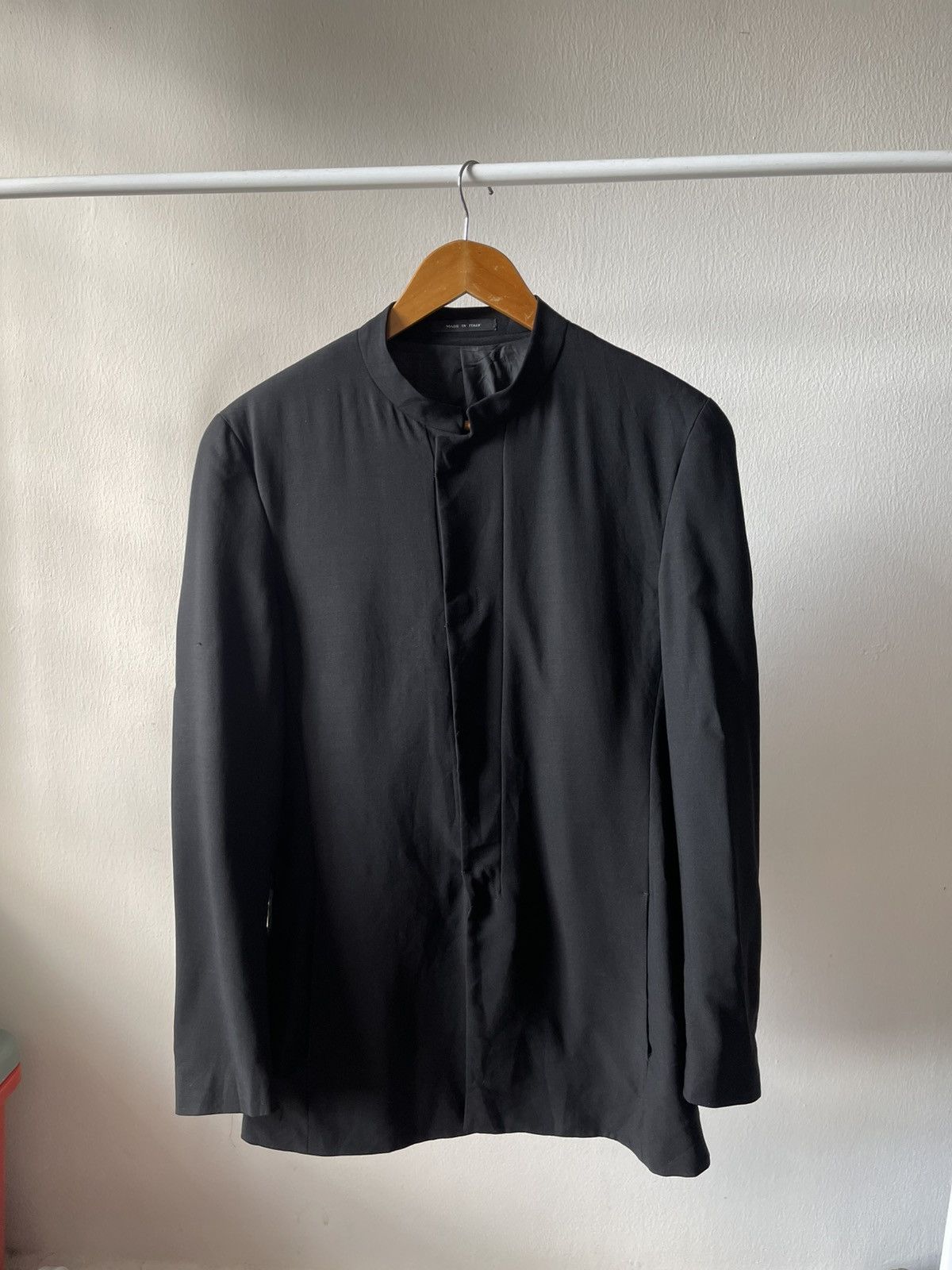 Emporio Armani Vintage Emporio Armani Mandarin Collar Size US M / EU 48-50 / 2 - 2 Thumbnail