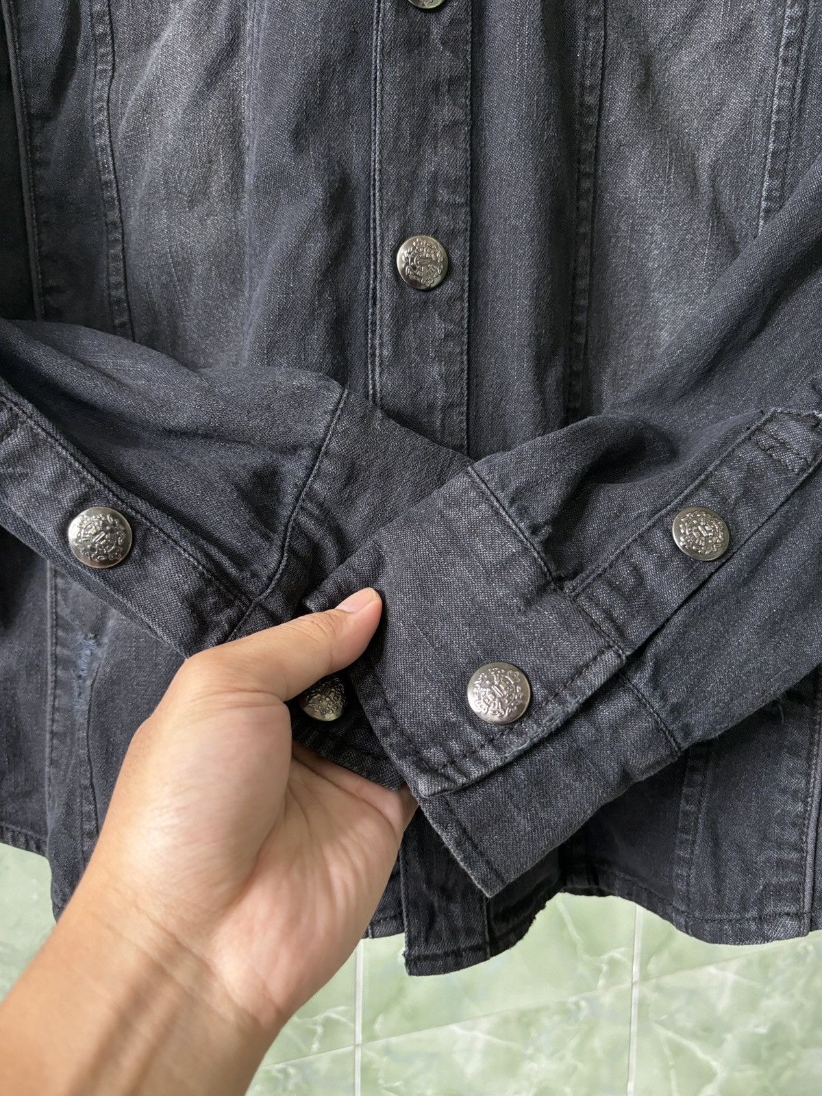 In The Attic In The Attic Homme Punk Bondage Denim Jacket Size US L / EU 52-54 / 3 - 4 Thumbnail