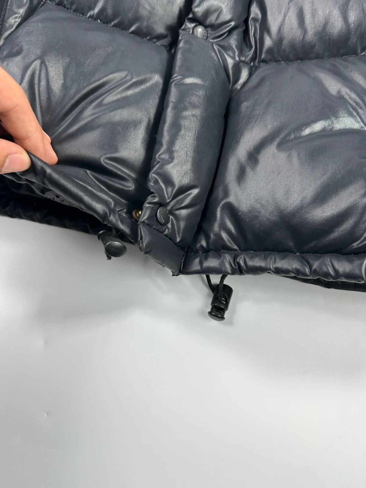 Moncler Moncler 90’s Black Vernis Nylon Hooded Down Puffer Jacket Size US S / EU 44-46 / 1 - 7 Thumbnail
