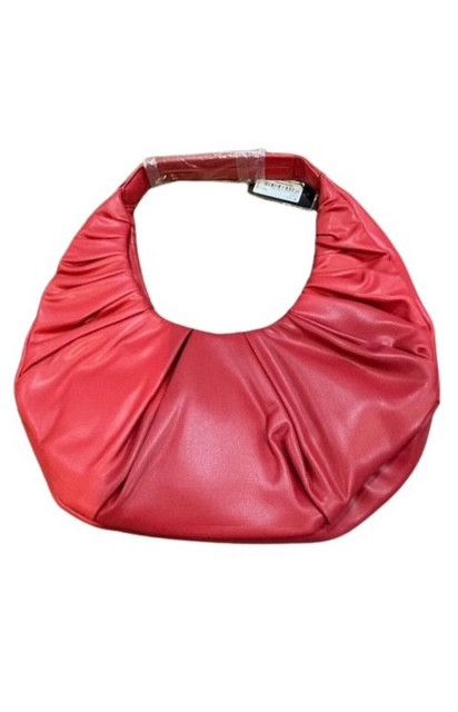 Badgley Mischka Badgley Mischka Vegan Leather Pleats Shoulder Bag Size ONE SIZE - 3 Thumbnail