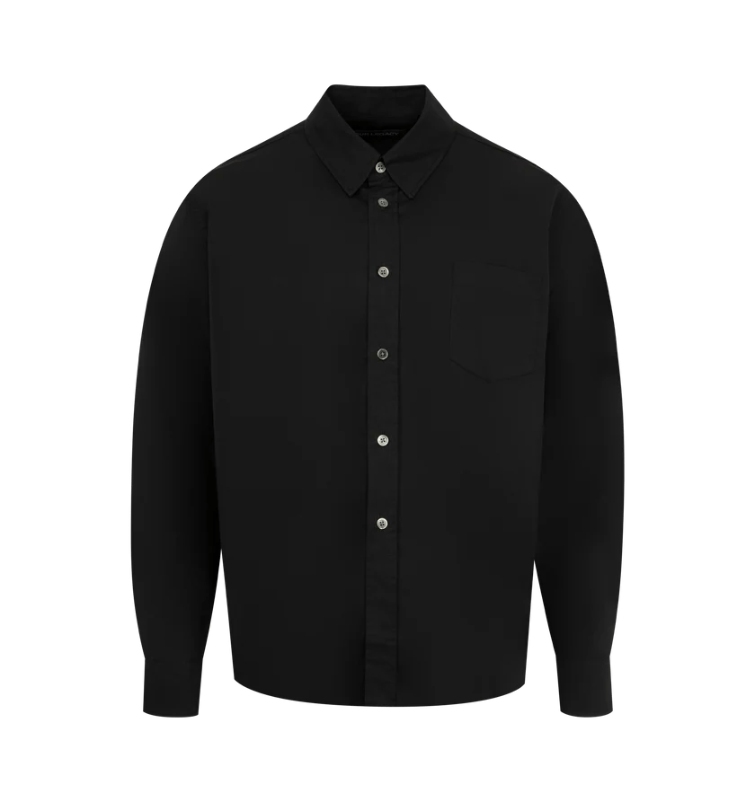 Our Legacy o1h1sh10525 Beyond BD Shirt in Black Size US M / EU 48-50 / 2 - 1 Thumbnail