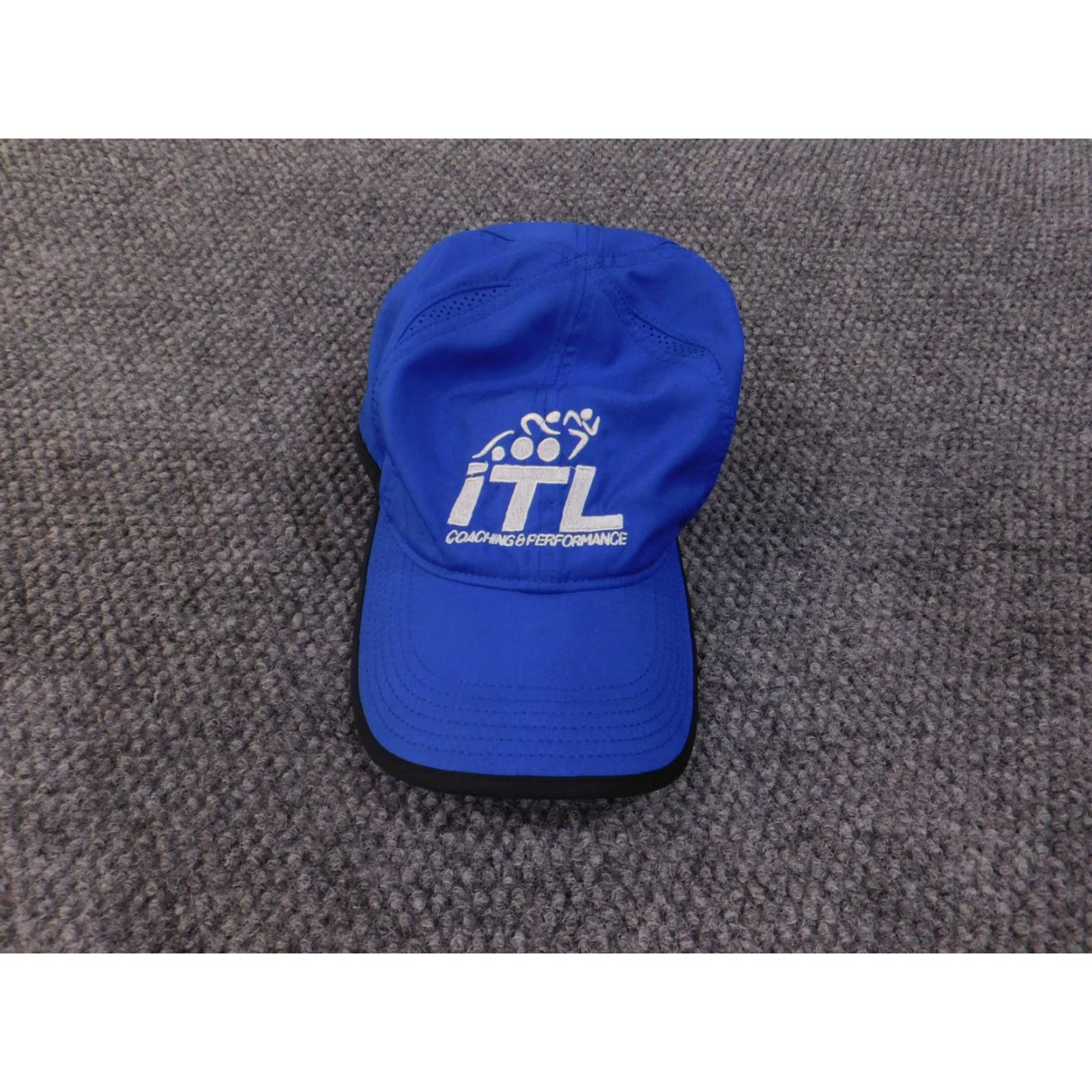 Nike Nike Hat Mens One Size Blue Dri-Fit ITL Coaching Performance Cap Strap Back Featherlight Size ONE SIZE - 3 Thumbnail