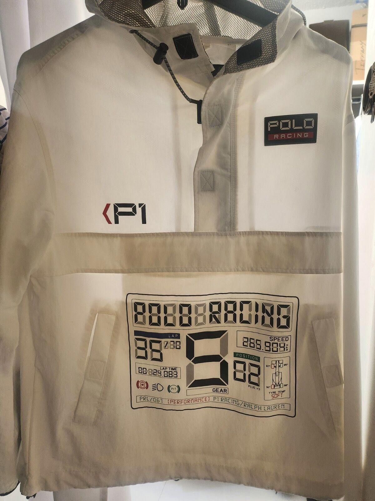 Polo ralph lauren p1 racing windbreaker jacket discount